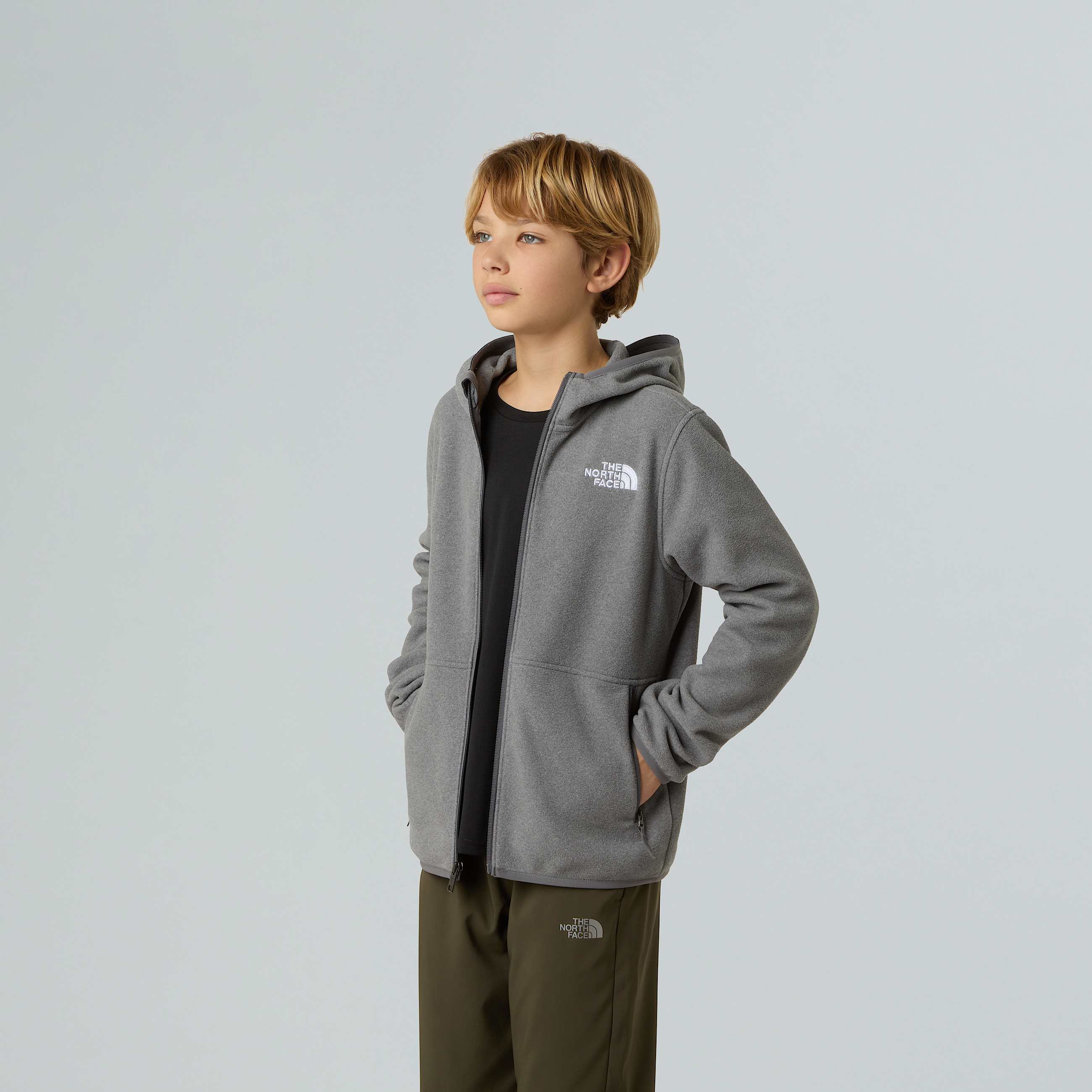 Teens Glacier FullZip Fleece TNF ALT7