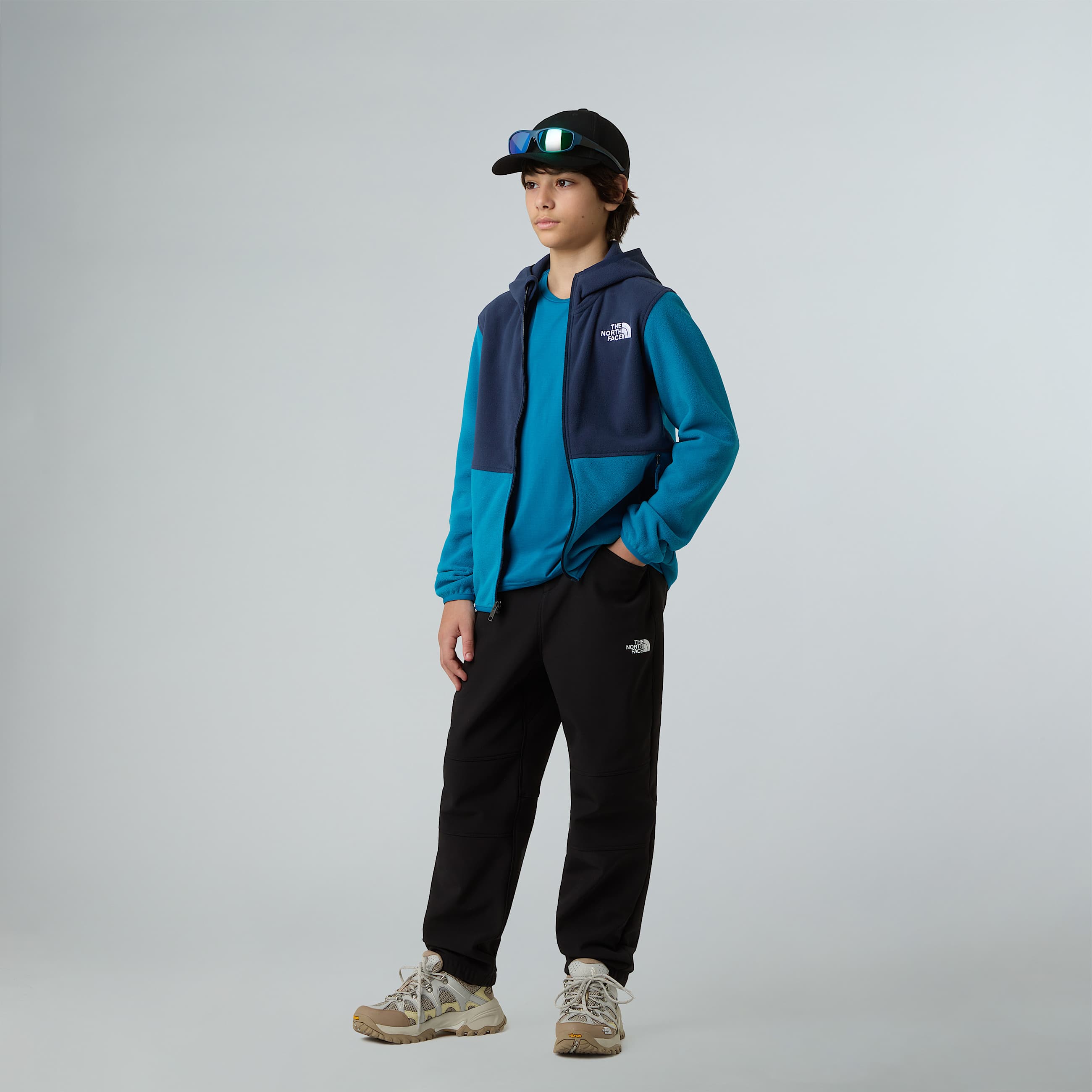 Glacier Fleece mit durchgehendem RV fr Jugendliche TNF ALT5