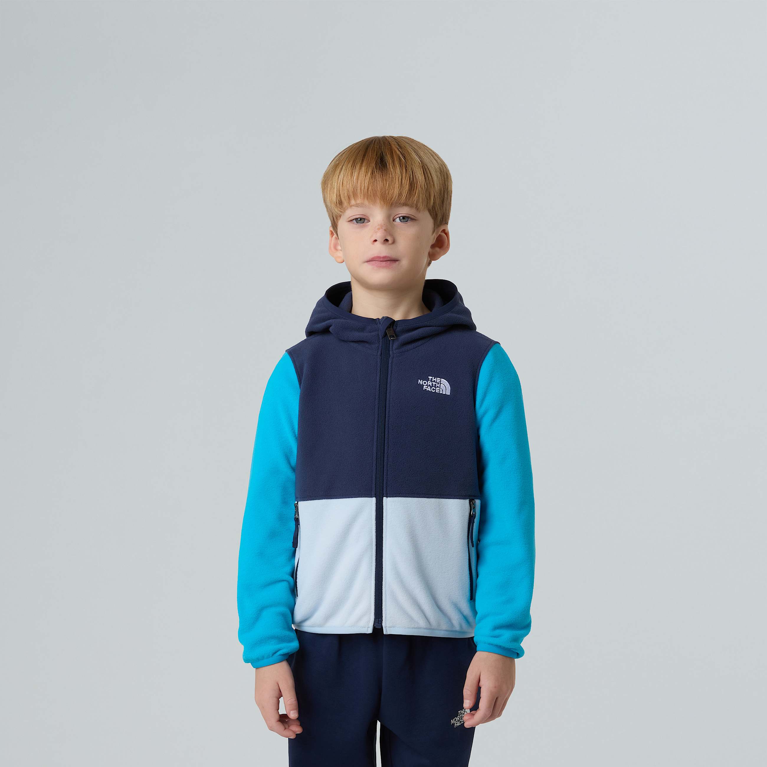 Kids Glacier FullZip Hooded Fleece TNF ALT4