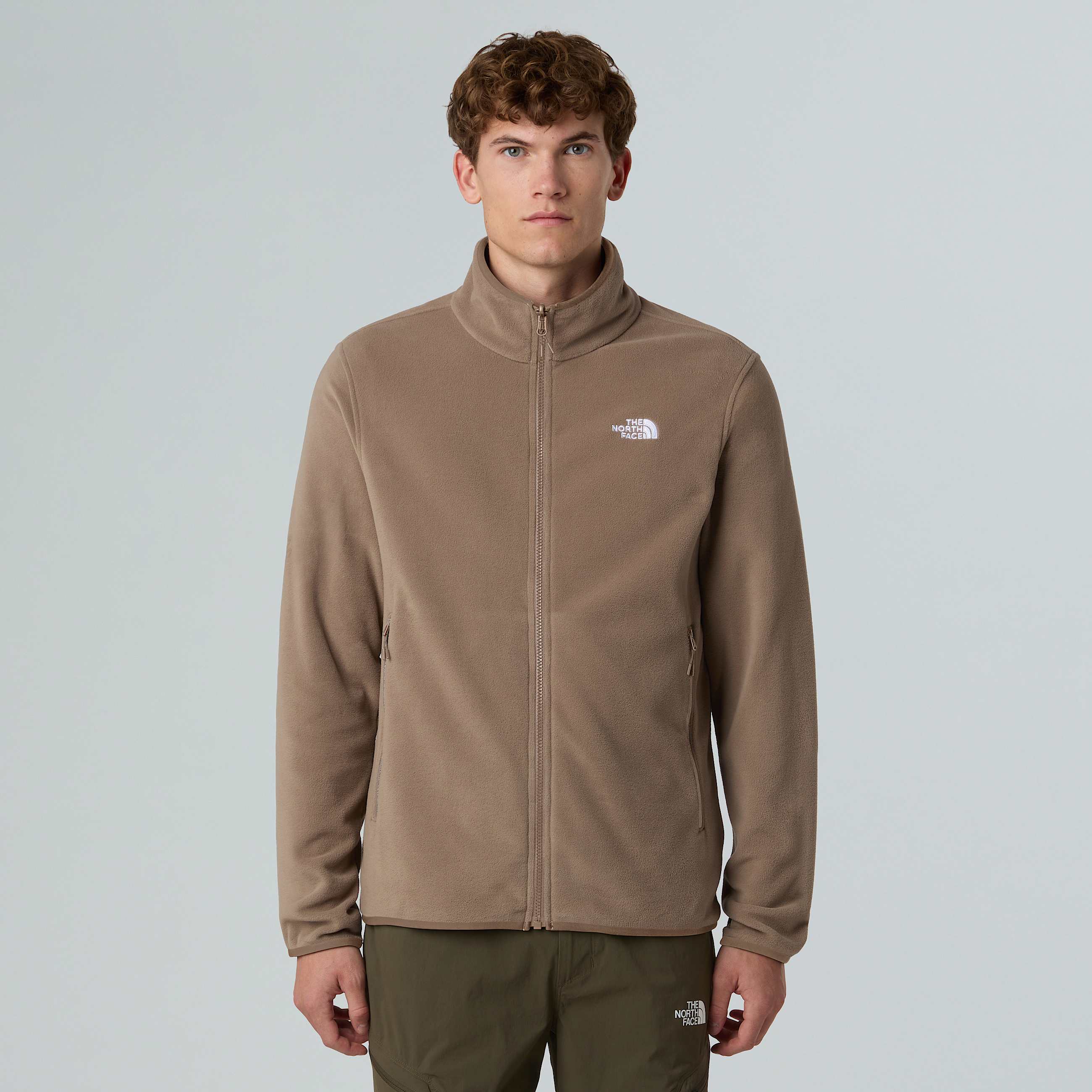 Glacier Fleece fr Herren TNF Mocha Brown ALT4