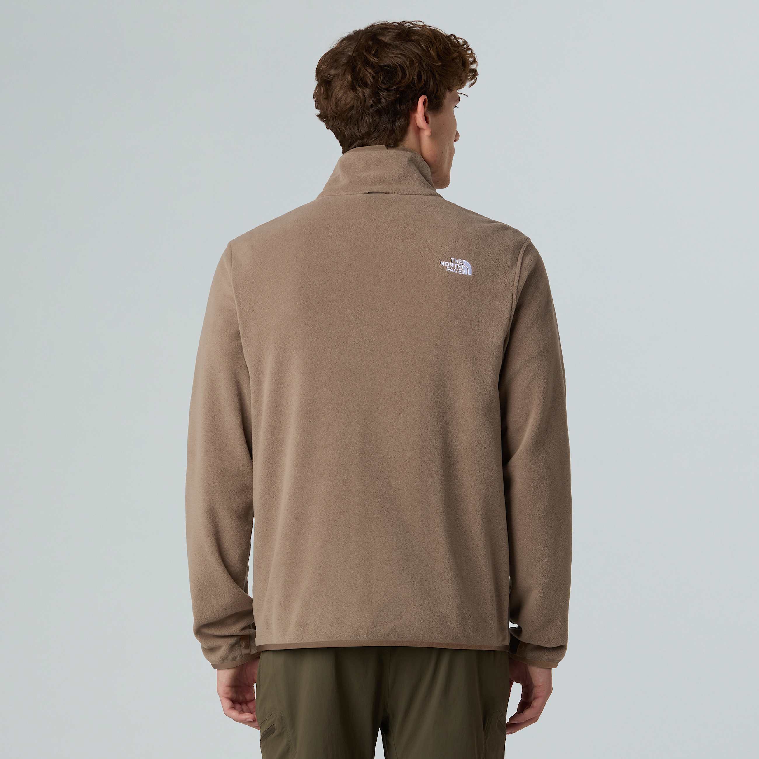 Glacier Fleece fr Herren TNF Mocha Brown ALT6