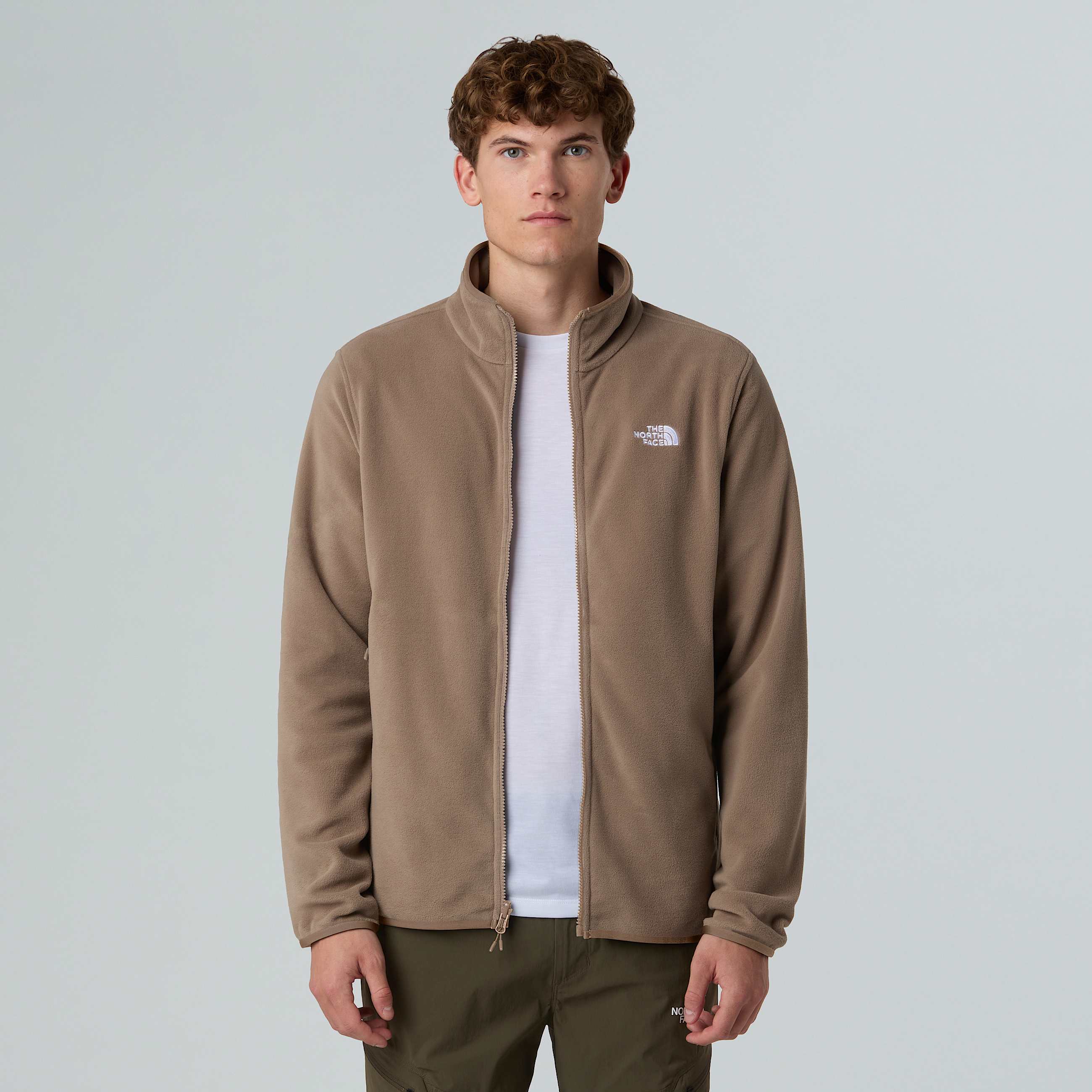 Glacier Fleece fr Herren TNF Mocha Brown ALT7