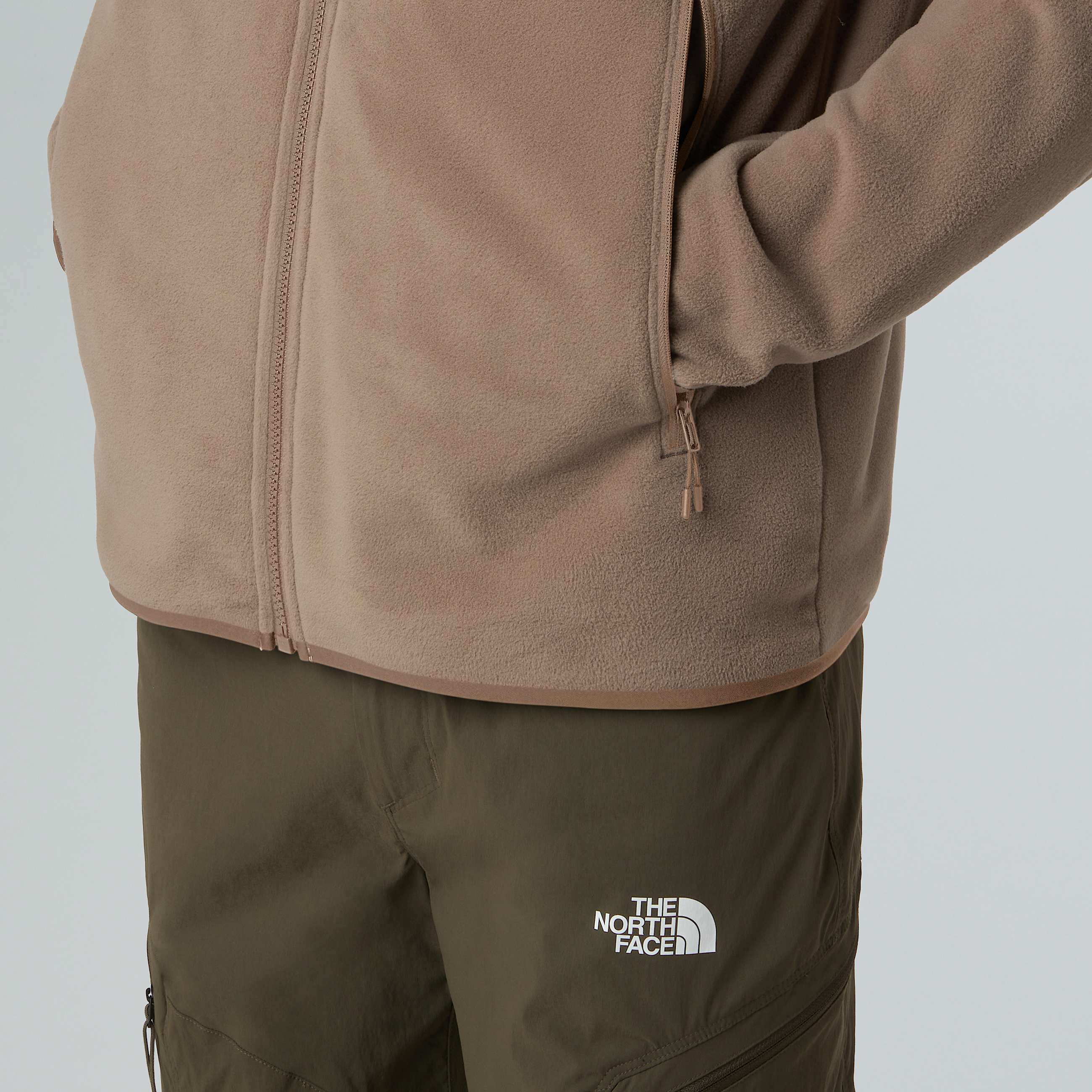 Glacier Fleece fr Herren TNF Mocha Brown ALT9
