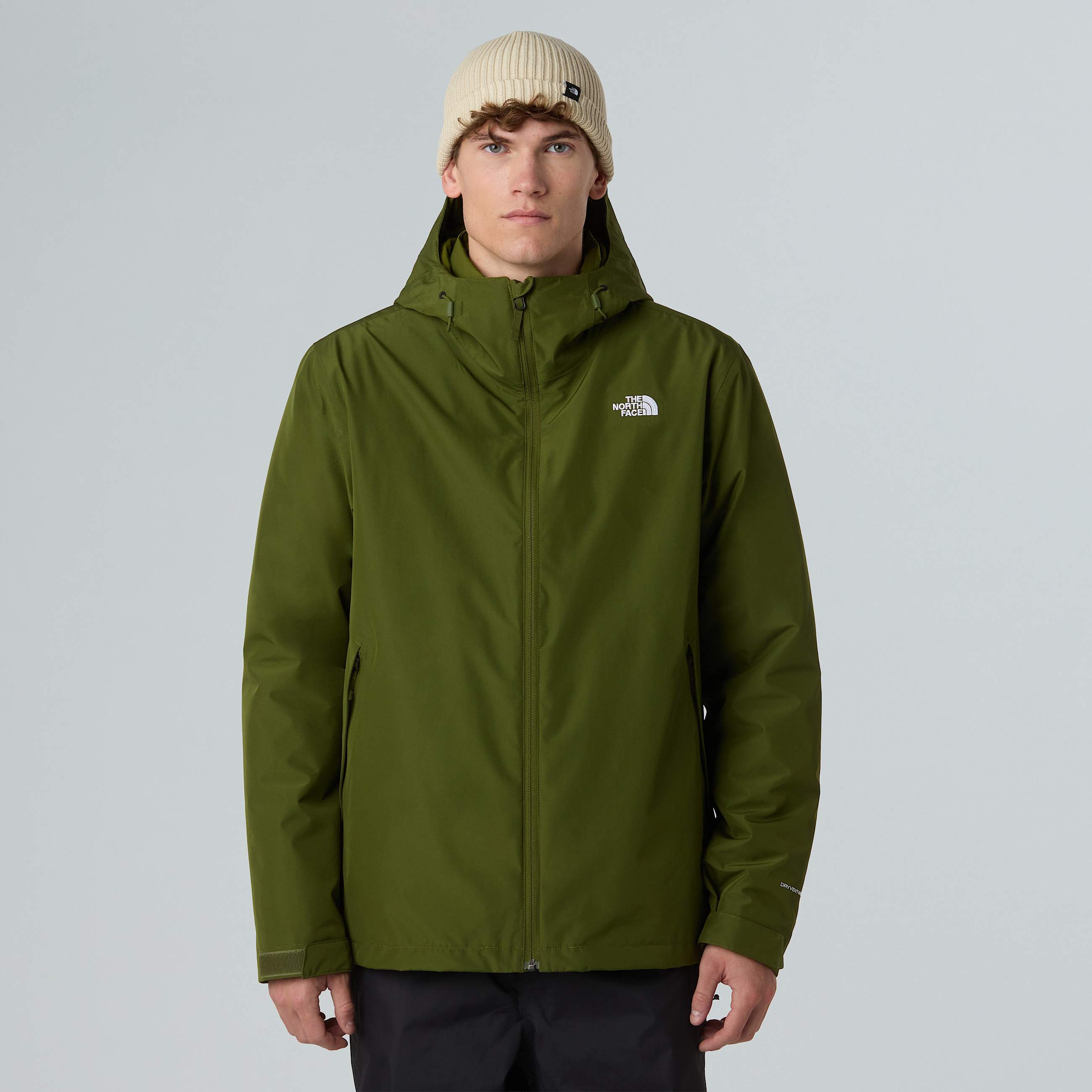Mens Carto Mono Triclimate 3in1 Hooded Jacket TNF Woodland Green ALT7