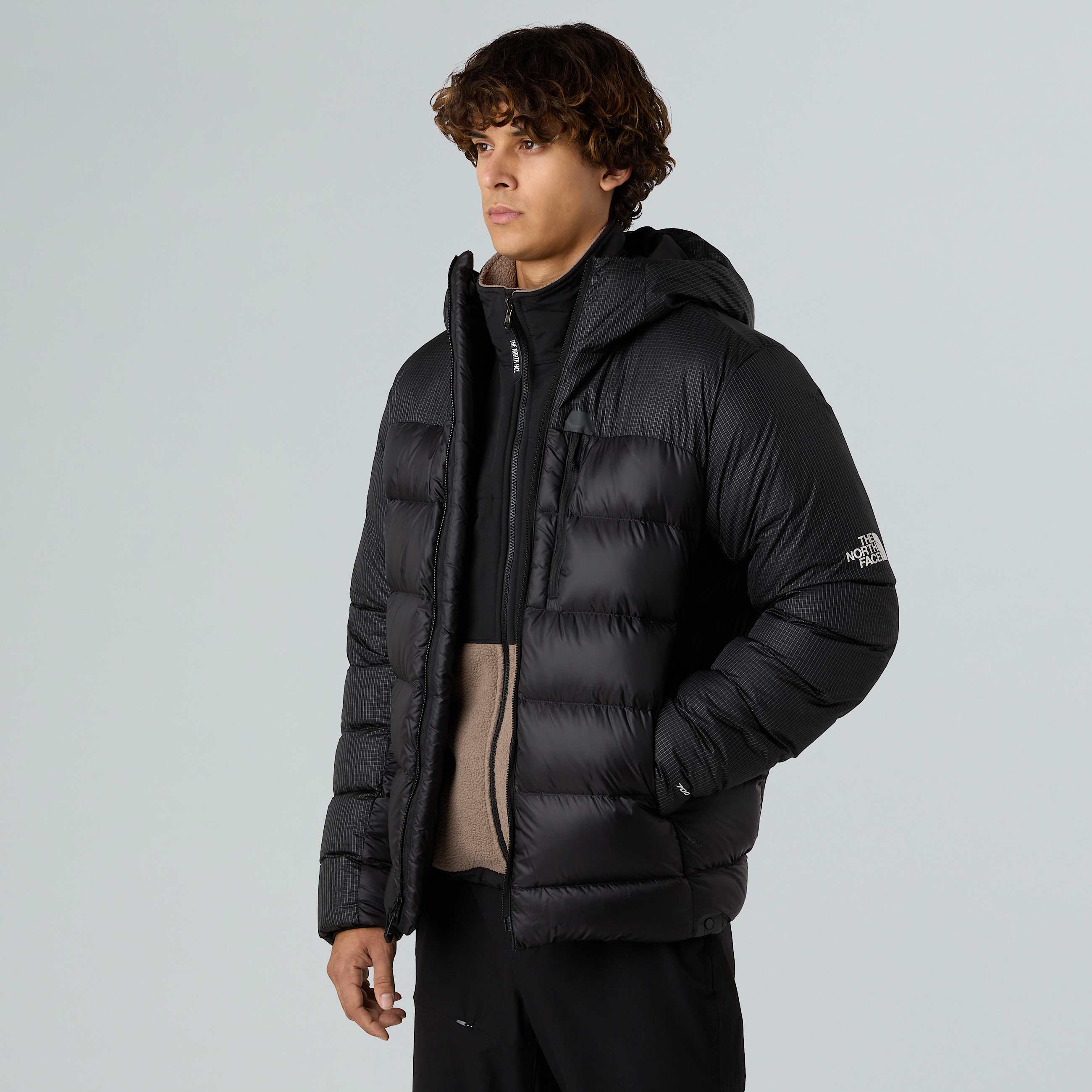 Giacca in piumino con cappuccio Kalix da uomo TNF ALT7