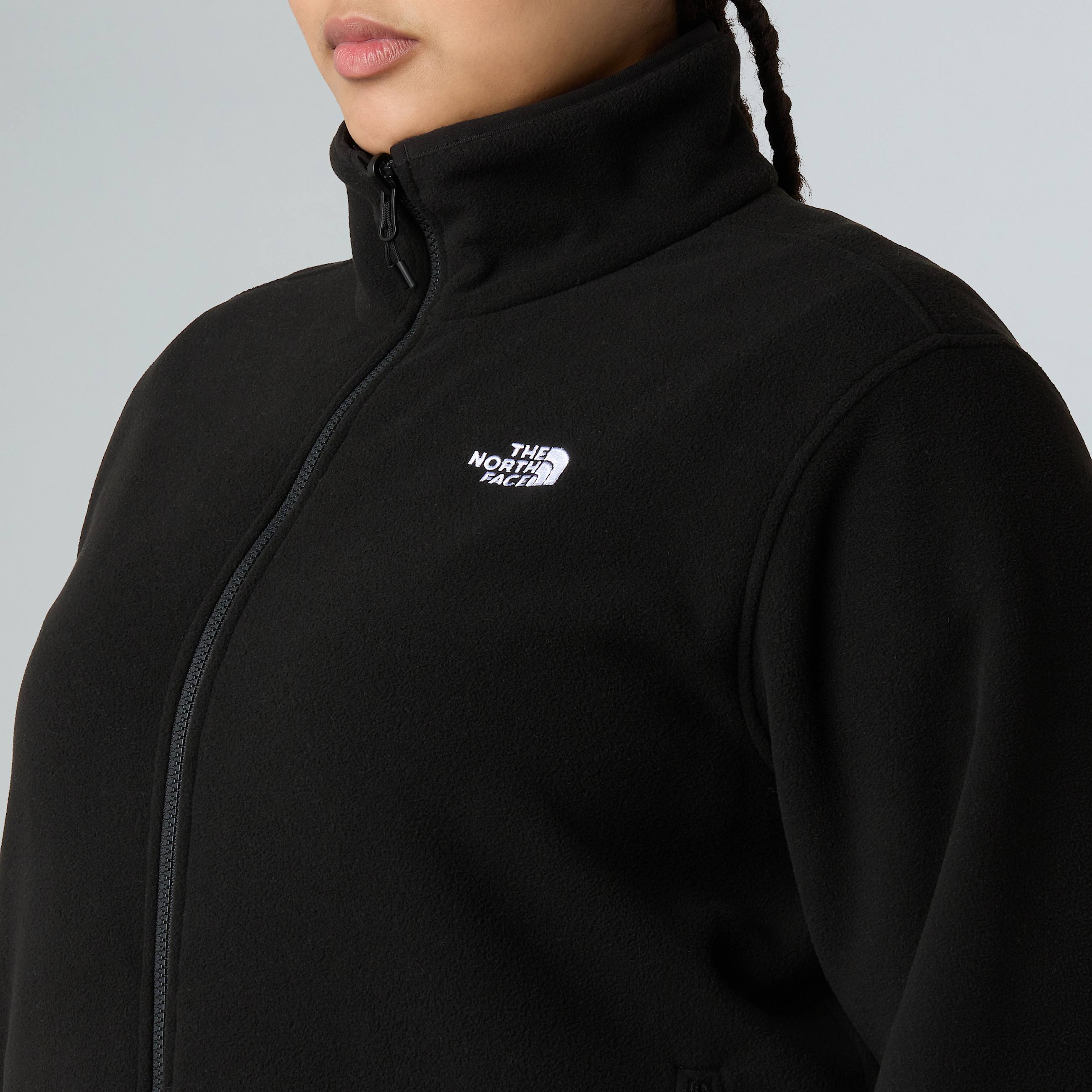 Plus Size Glacier FullZip Fleece W TNF ALT8