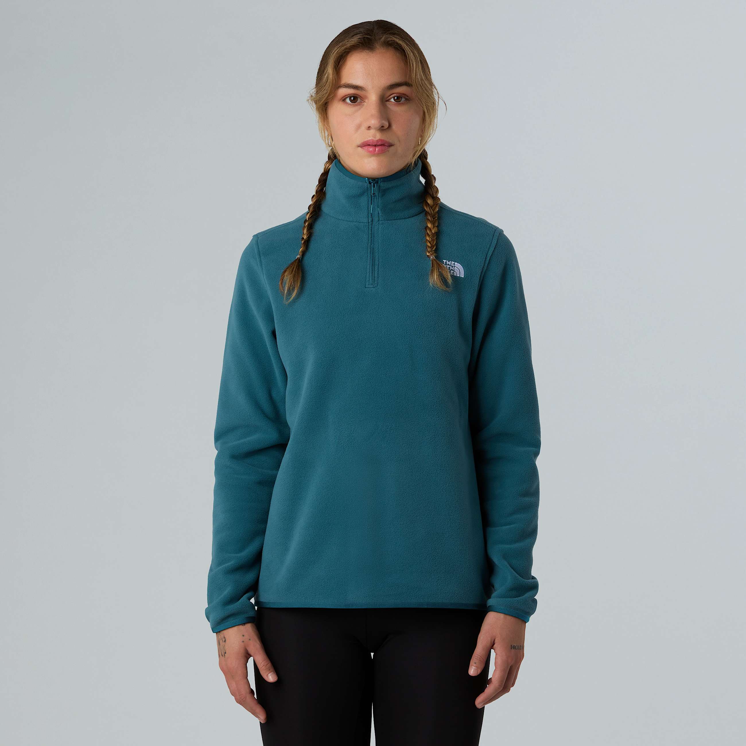 Womens Glacier 14 Zip Fleece TNF ALT4