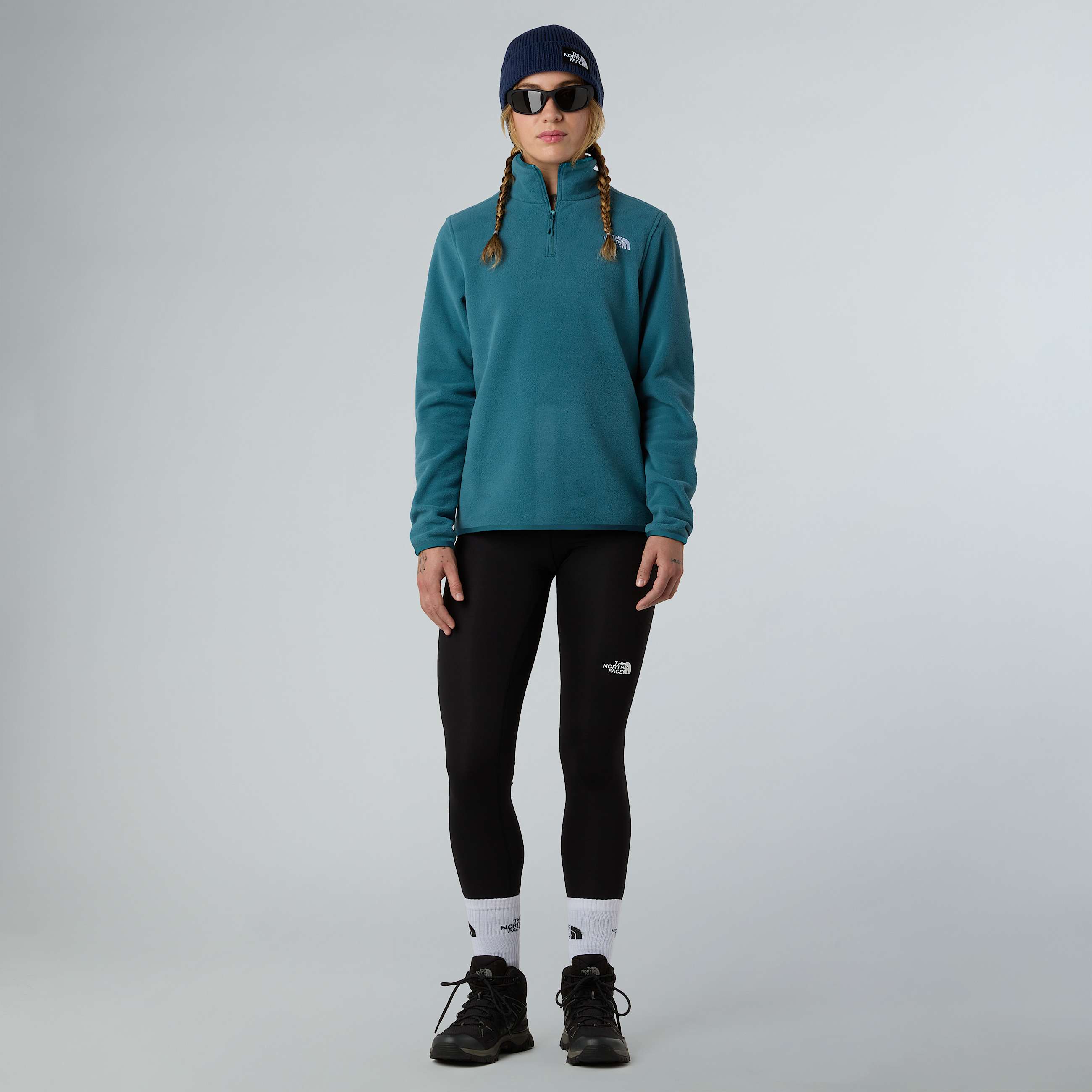 Womens Glacier 14 Zip Fleece TNF ALT5