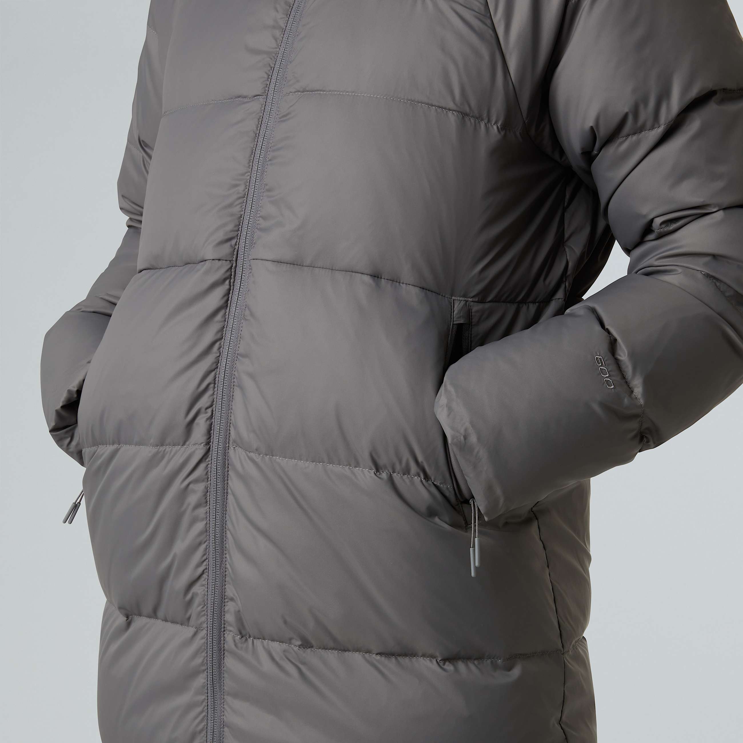 Hydrenalite City lange donsparka met capuchon voor dames TNF ALT10