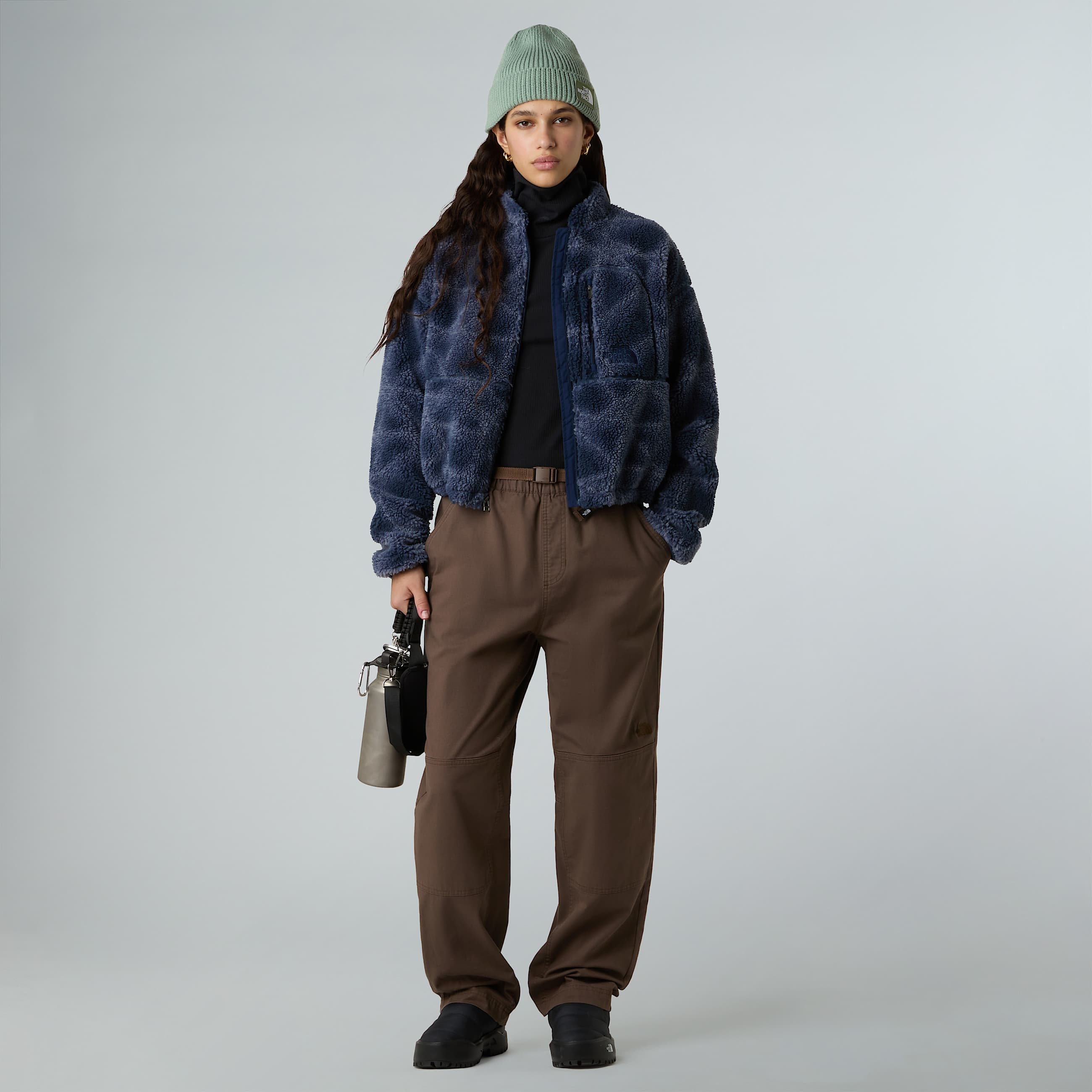 Womens Extreme Pile Printed FullZip Fleece TNF ALT5