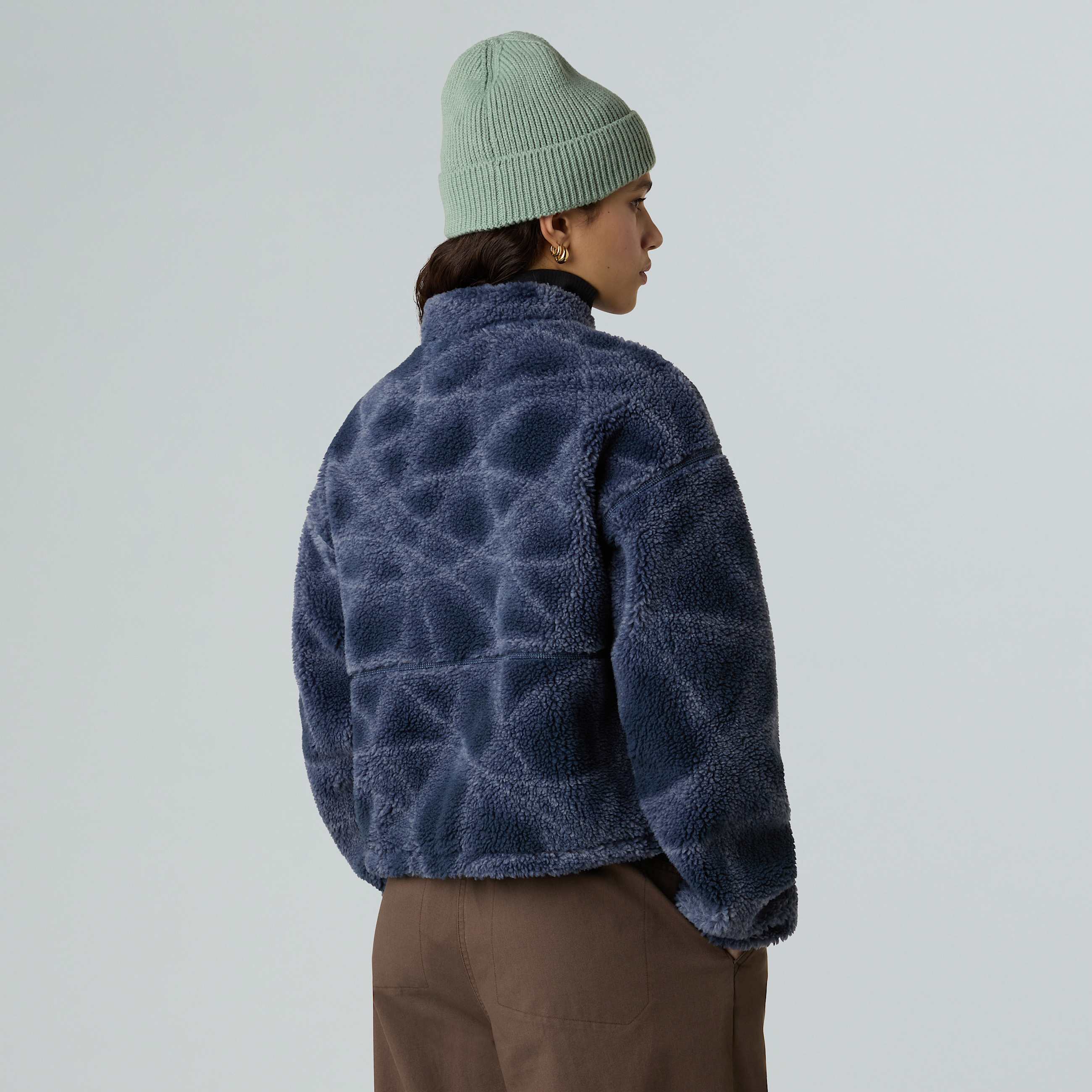 Womens Extreme Pile Printed FullZip Fleece TNF ALT6