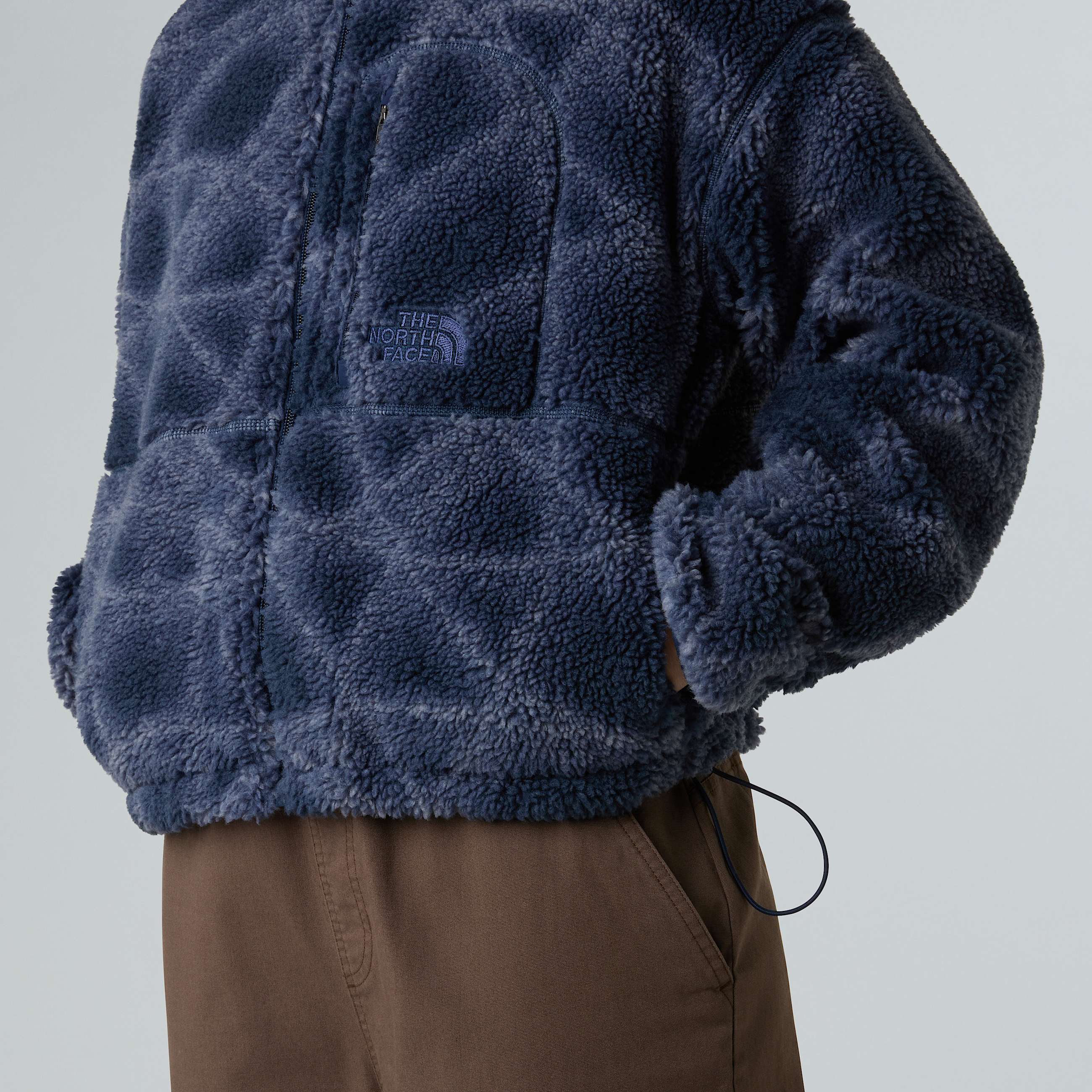 Womens Extreme Pile Printed FullZip Fleece TNF ALT9