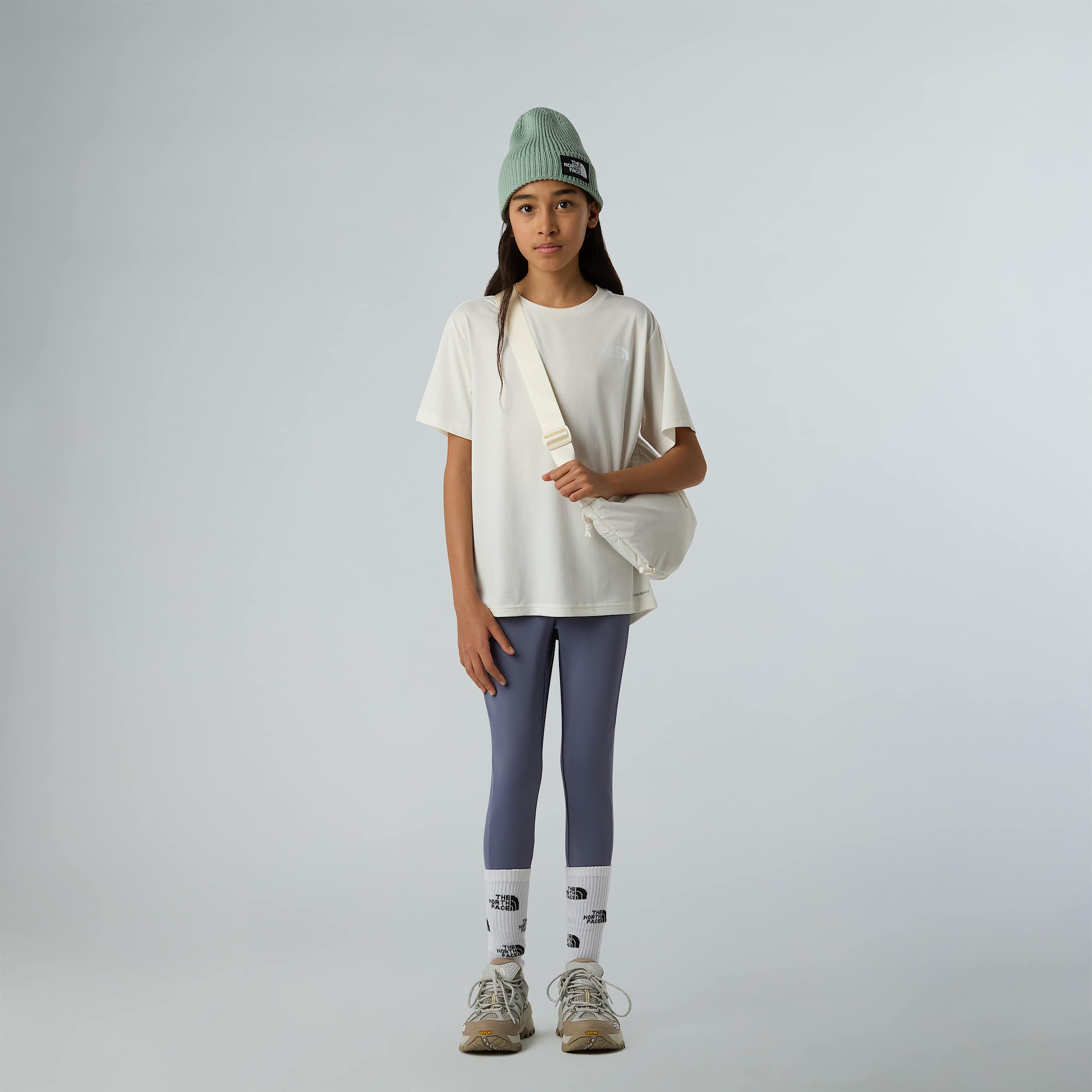 Teens 247 TShirt TNF White Dune ALT8