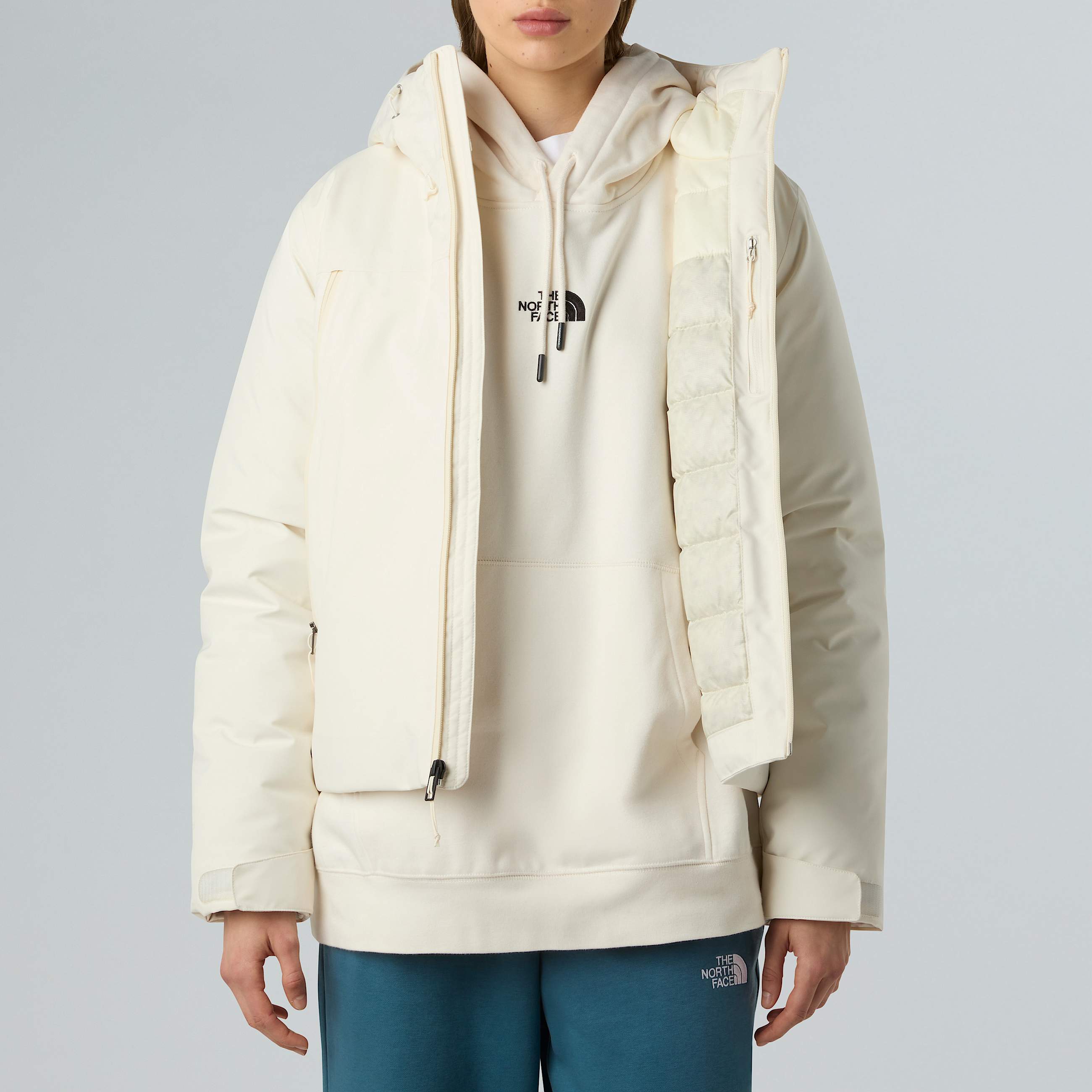 Giacca in piumino con cappuccio Mountain Range da donna TNF ALT11