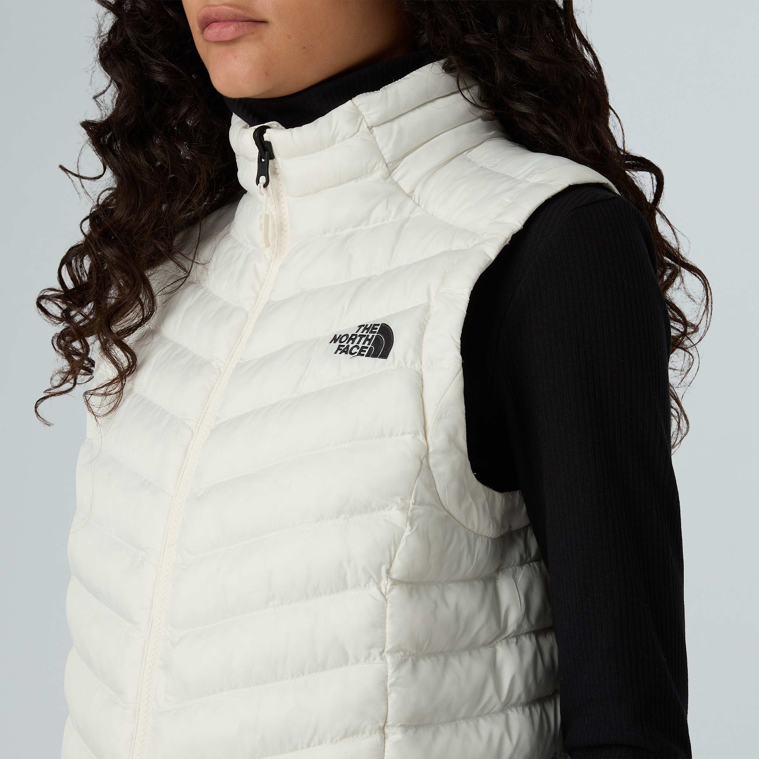 Womens Huila Synthetic Insulation Gilet TNF White Dune ALT8