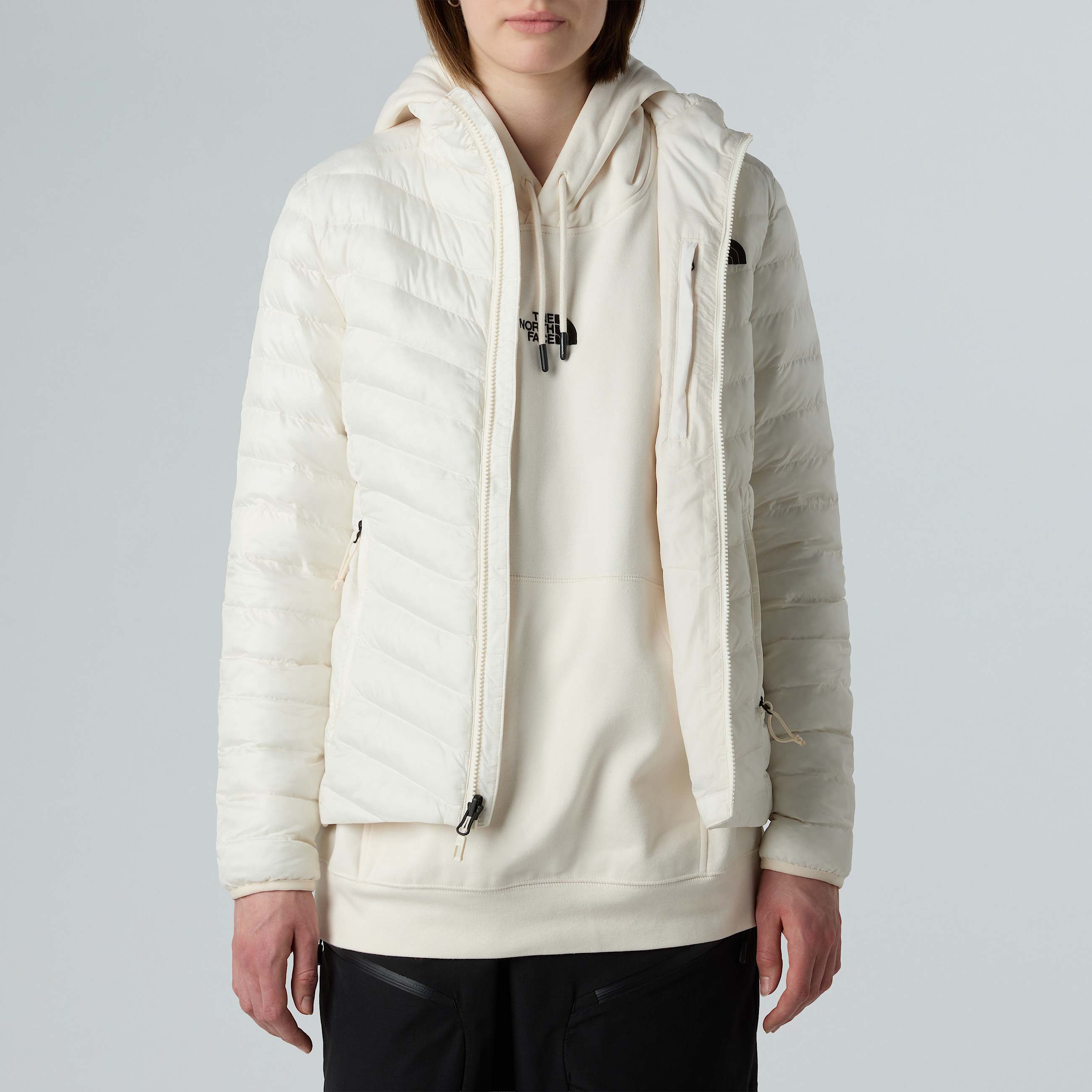 Womens Huila Synthetic Insulation Jacket TNF White Dune ALT10