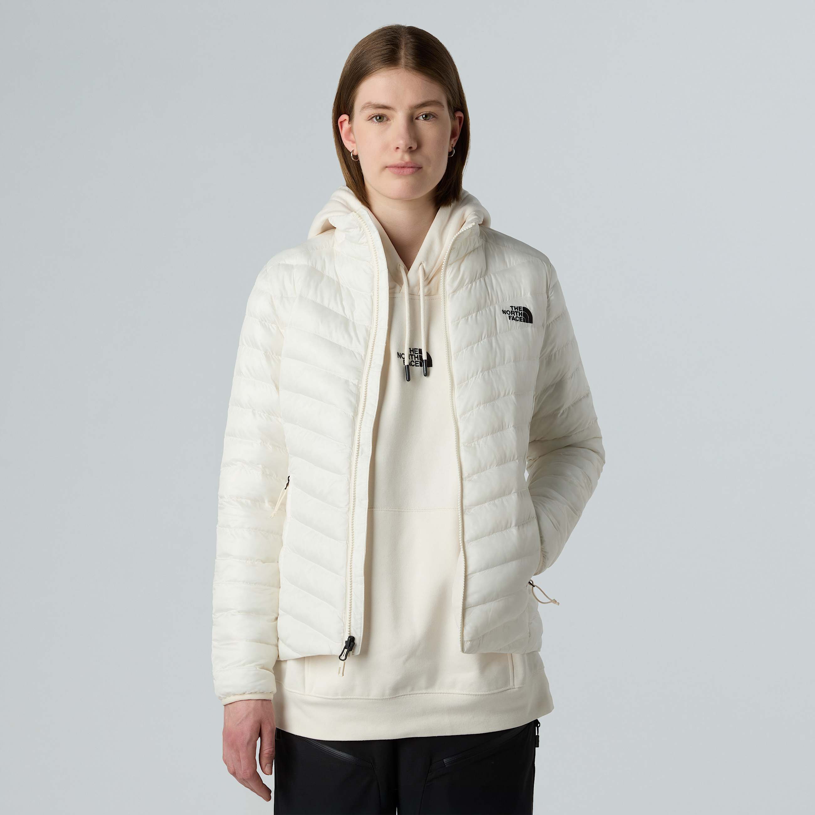 Womens Huila Synthetic Insulation Jacket TNF White Dune ALT7