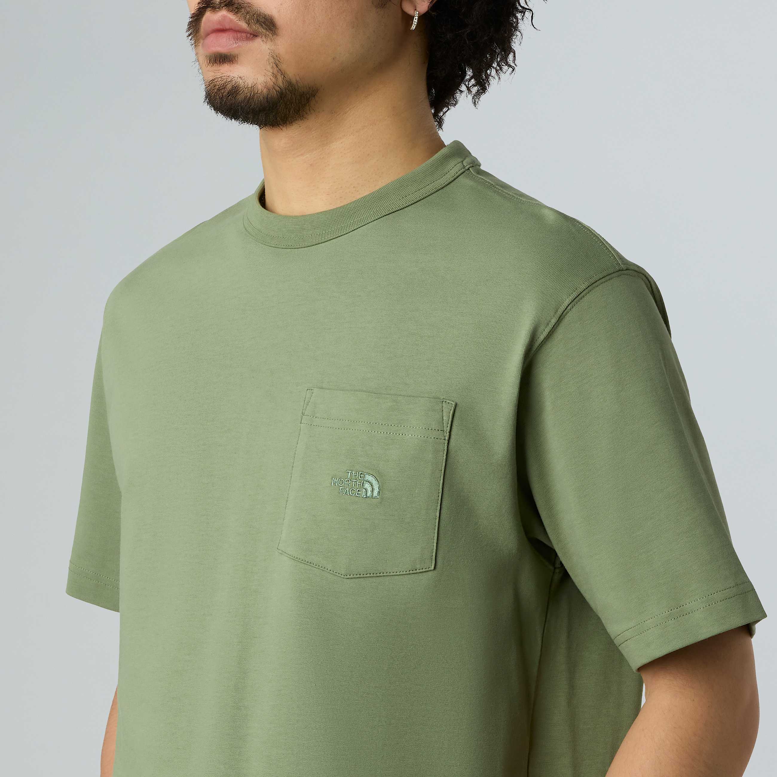 Dome relaxt geschnittenes Pocket TShirt fr Herren TNF ALT7