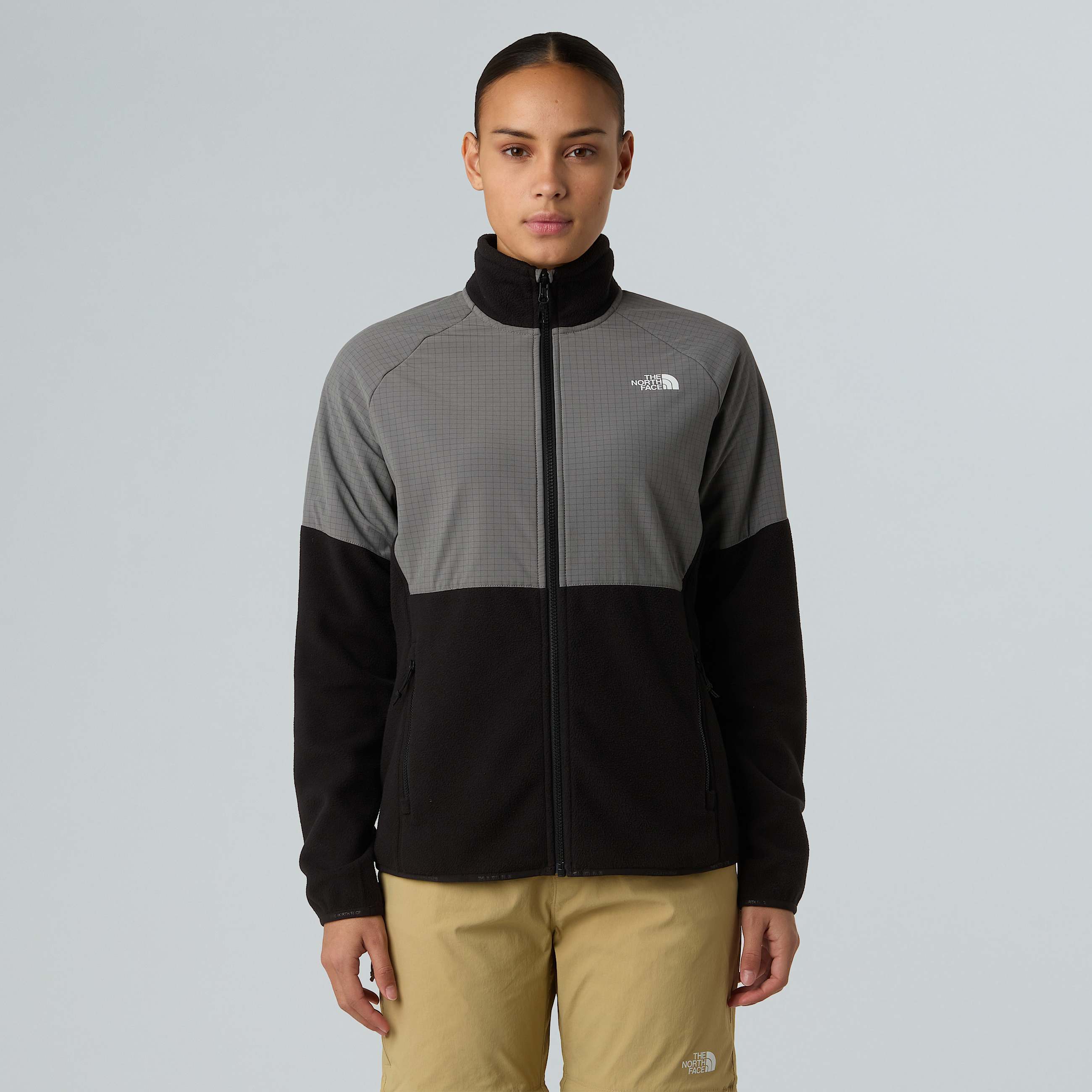 Forro polar de peso grueso con cremallera integral Glacier para mujer TNF ALT4