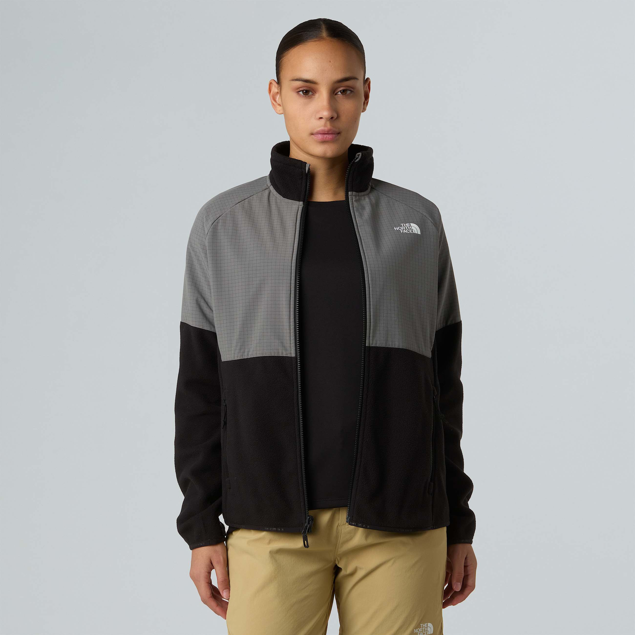 Forro polar de peso grueso con cremallera integral Glacier para mujer TNF ALT7