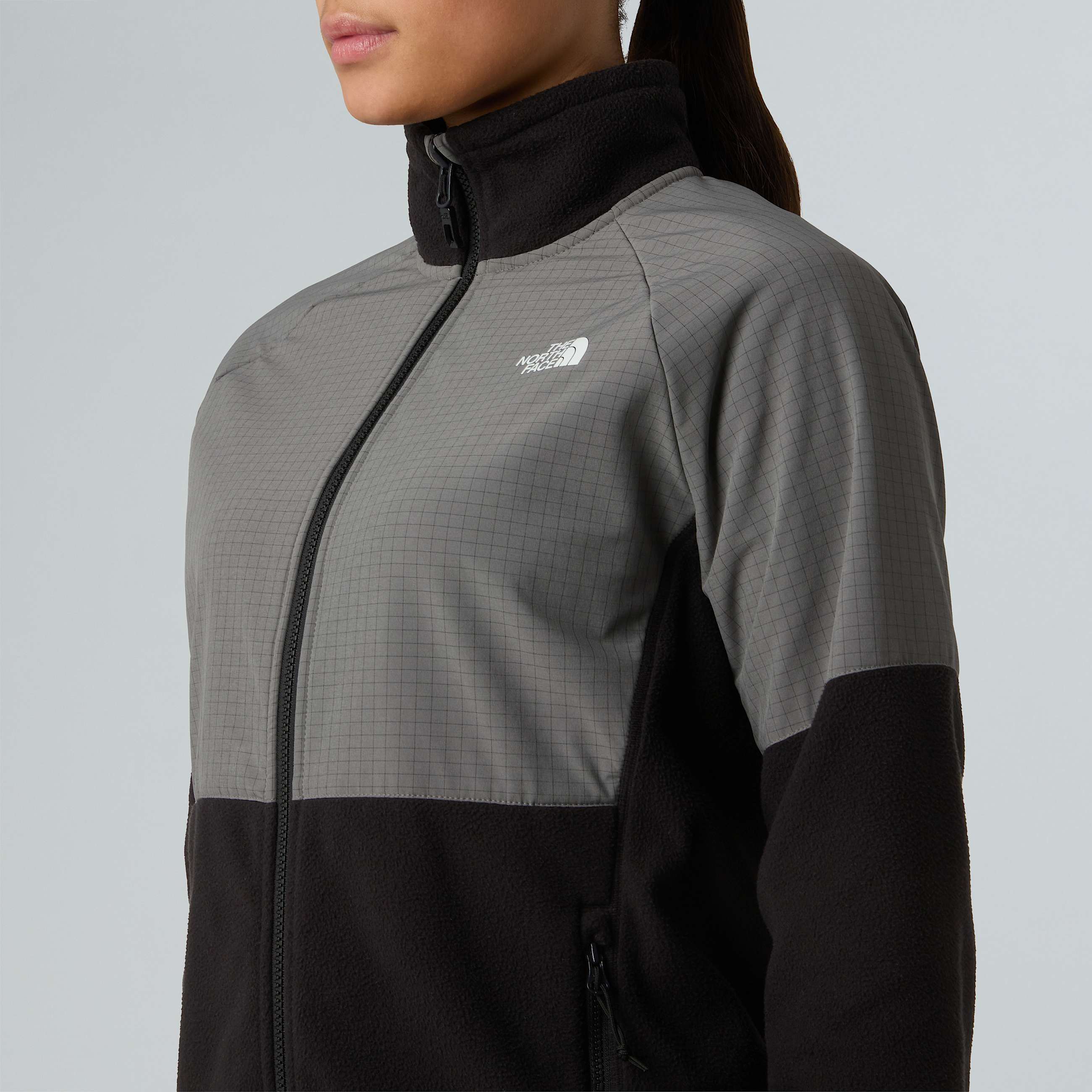 Forro polar de peso grueso con cremallera integral Glacier para mujer TNF ALT8