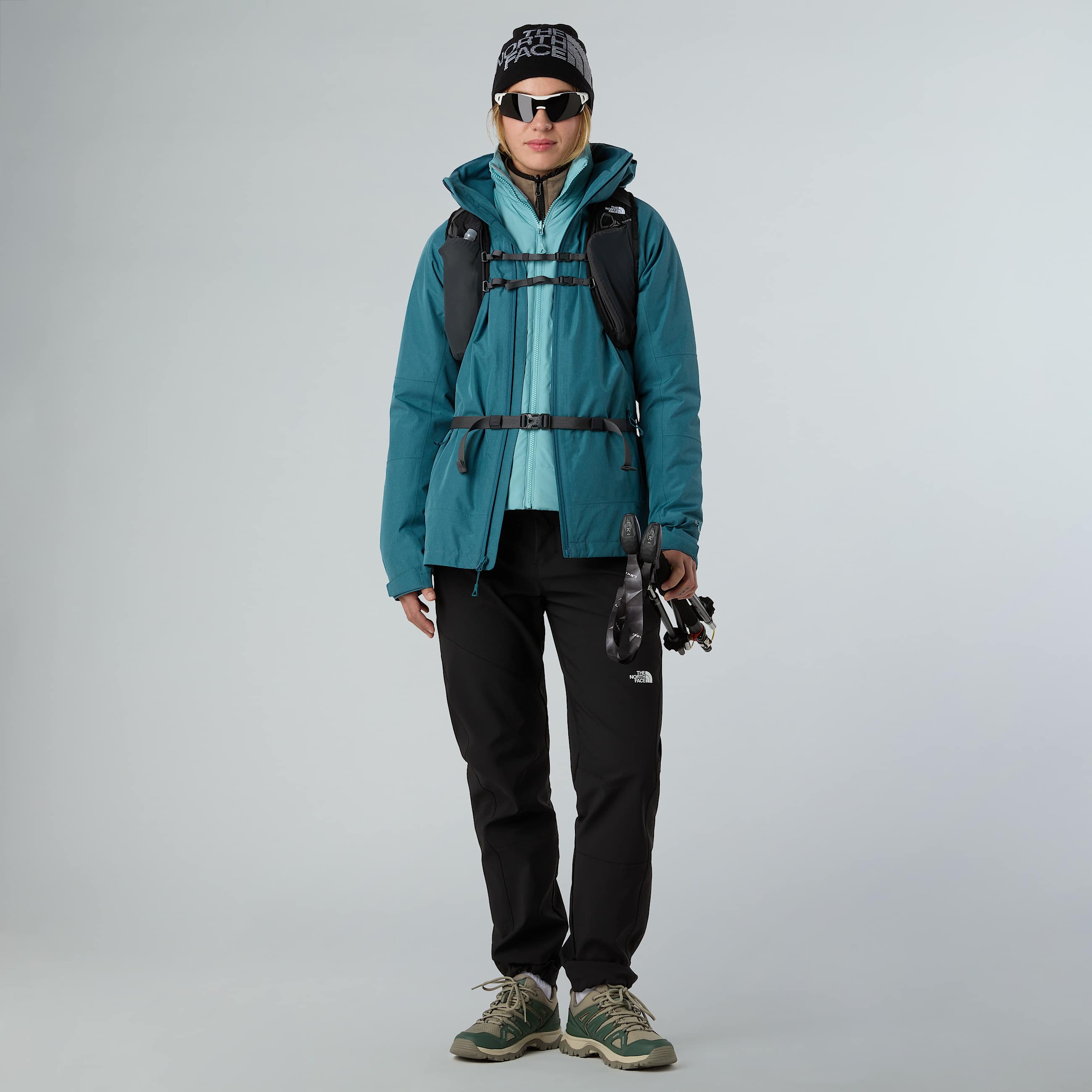 Womens Diablo Regular Straight Trousers TNF ALT5