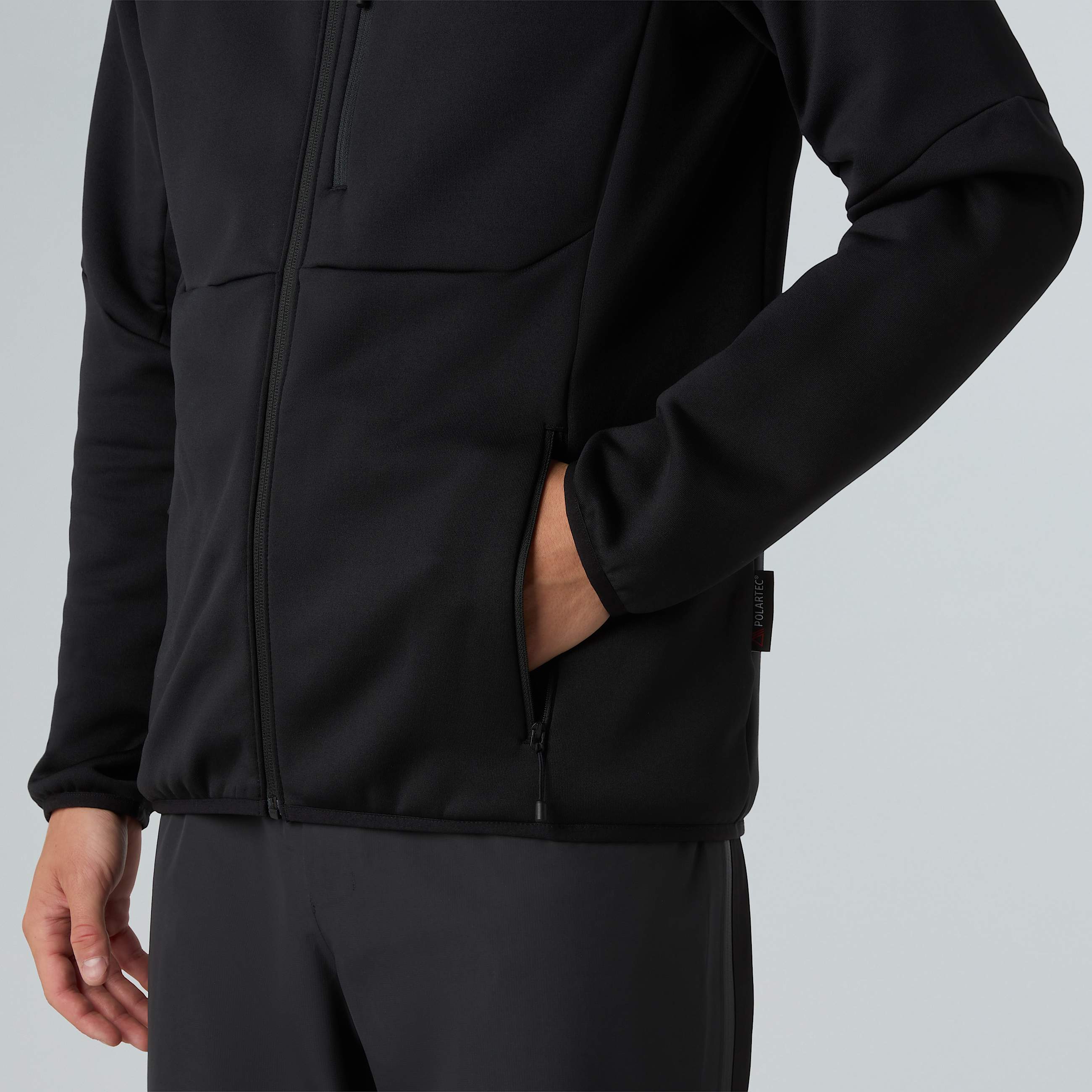 Meteora Fleece mit durchgehendem RV fr Herren TNF ALT11