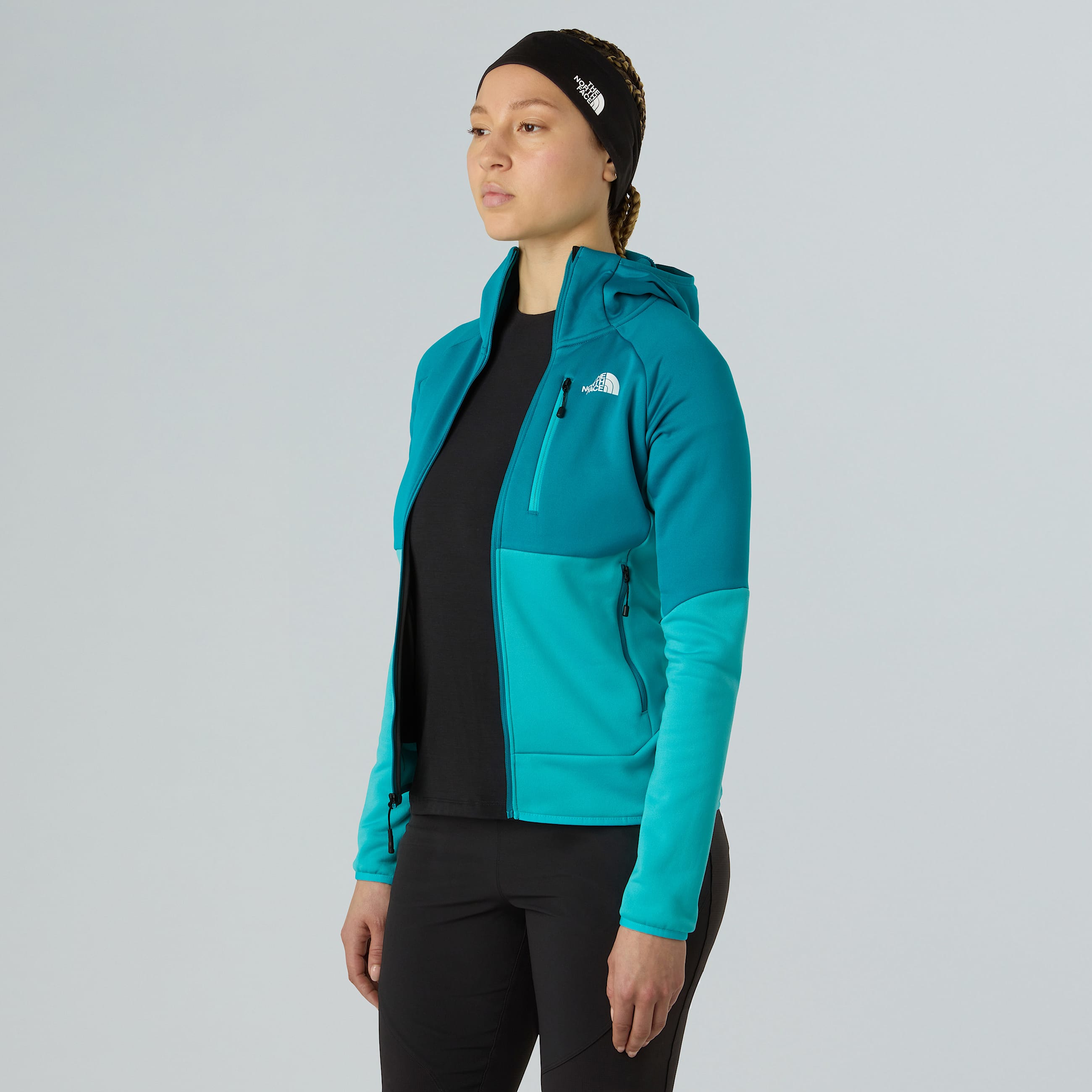 Womens Meteora FullZip Fleece TNF ALT7