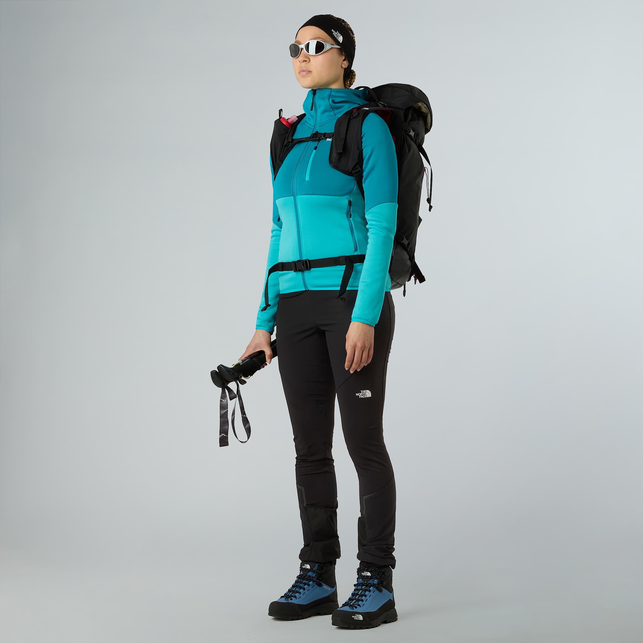 Womens Meteora FullZip Fleece TNF ALT8