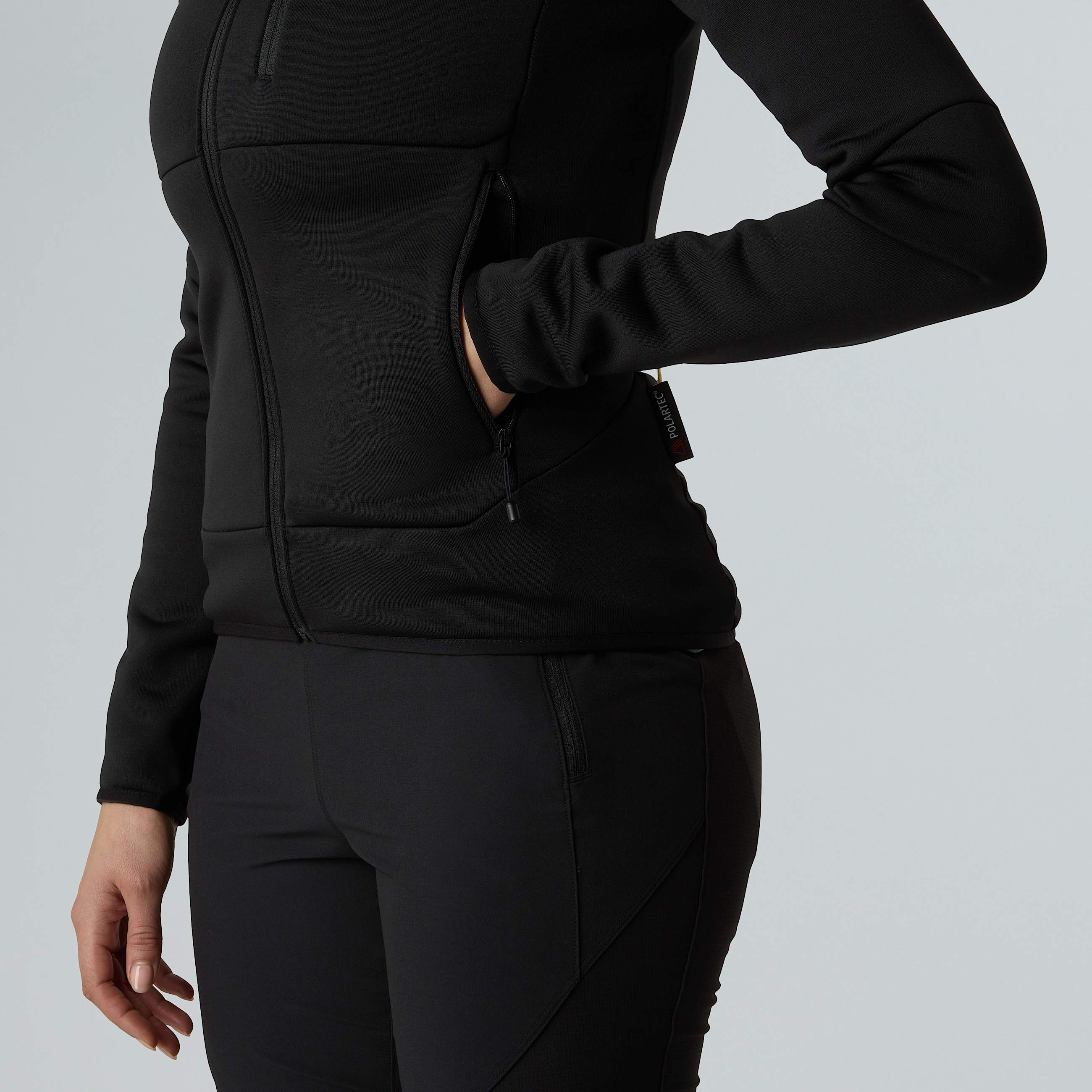 Meteora Fleece mit durchgehendem RV fr Damen TNF ALT11