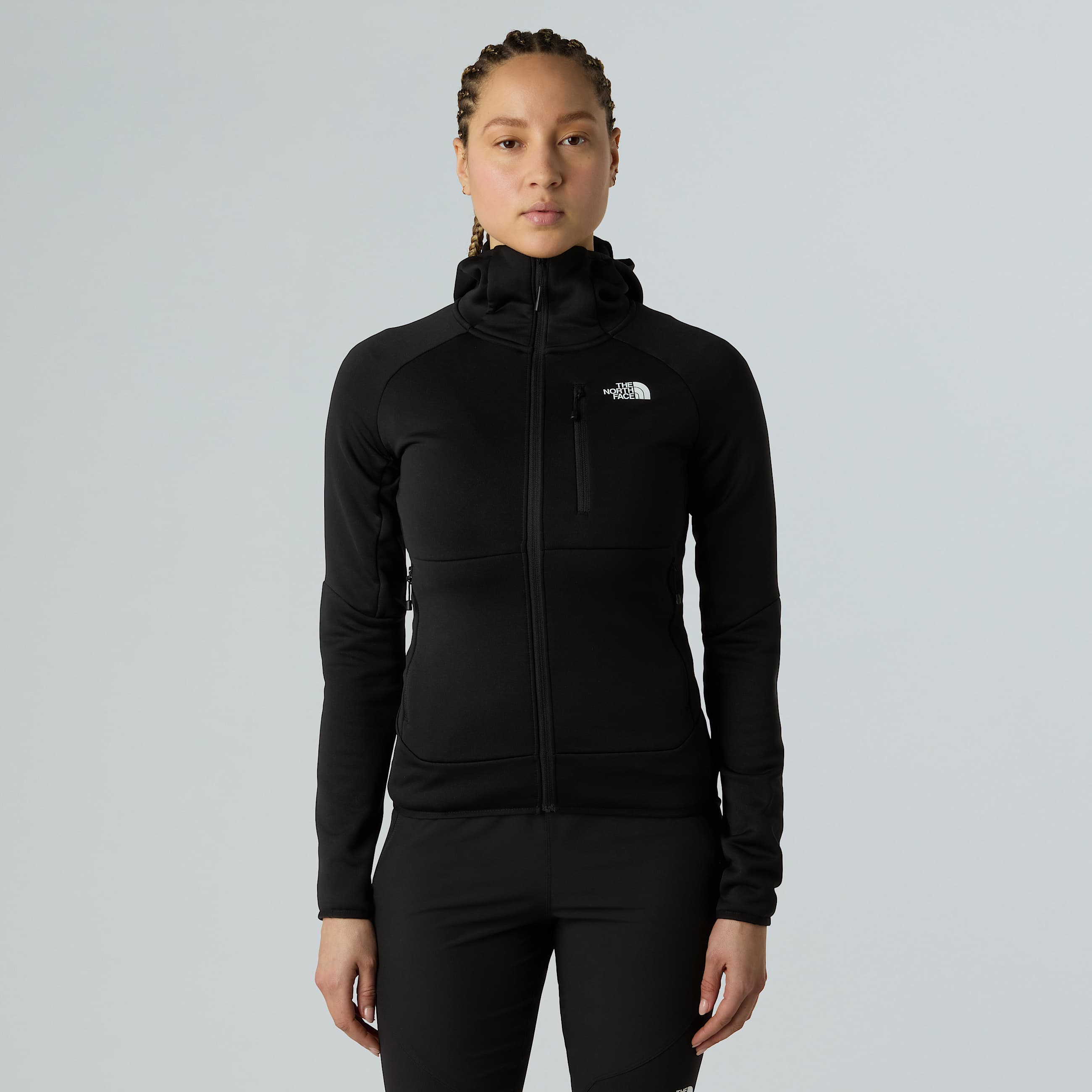 Meteora Fleece mit durchgehendem RV fr Damen TNF ALT4