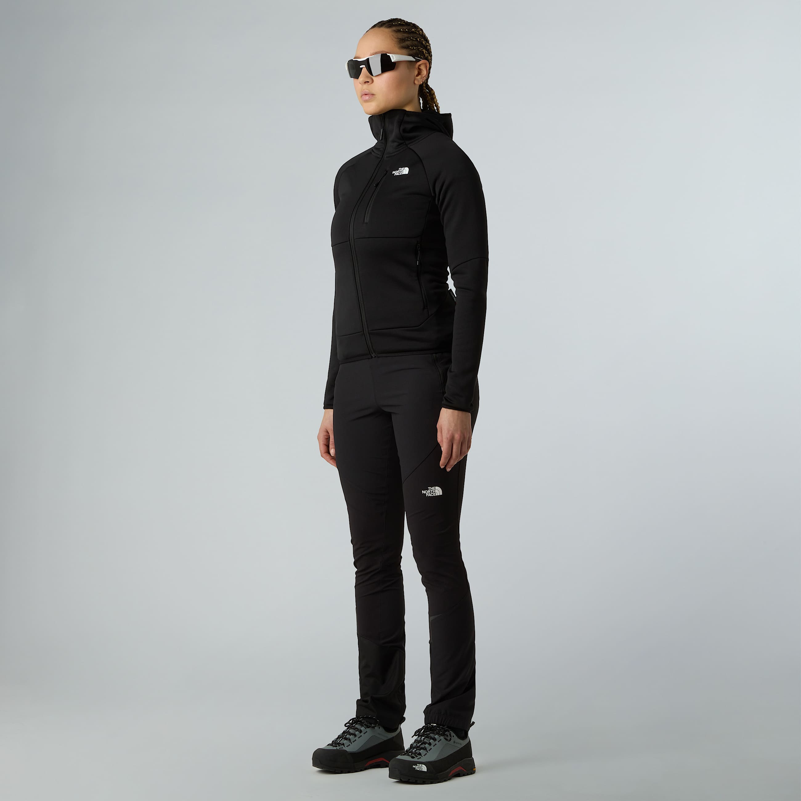 Meteora Fleece mit durchgehendem RV fr Damen TNF ALT5
