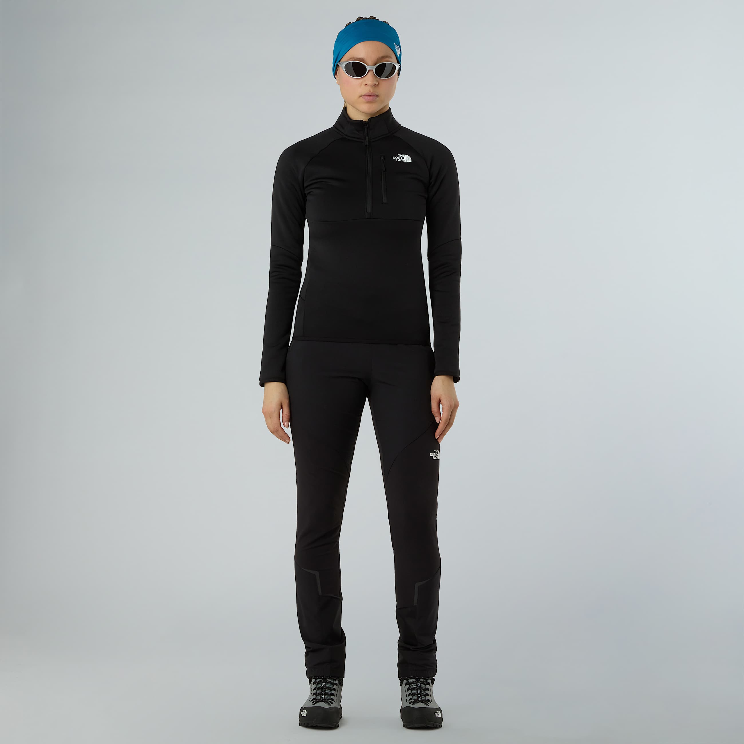 Polaire  col zipp Meteora pour femme TNF ALT5