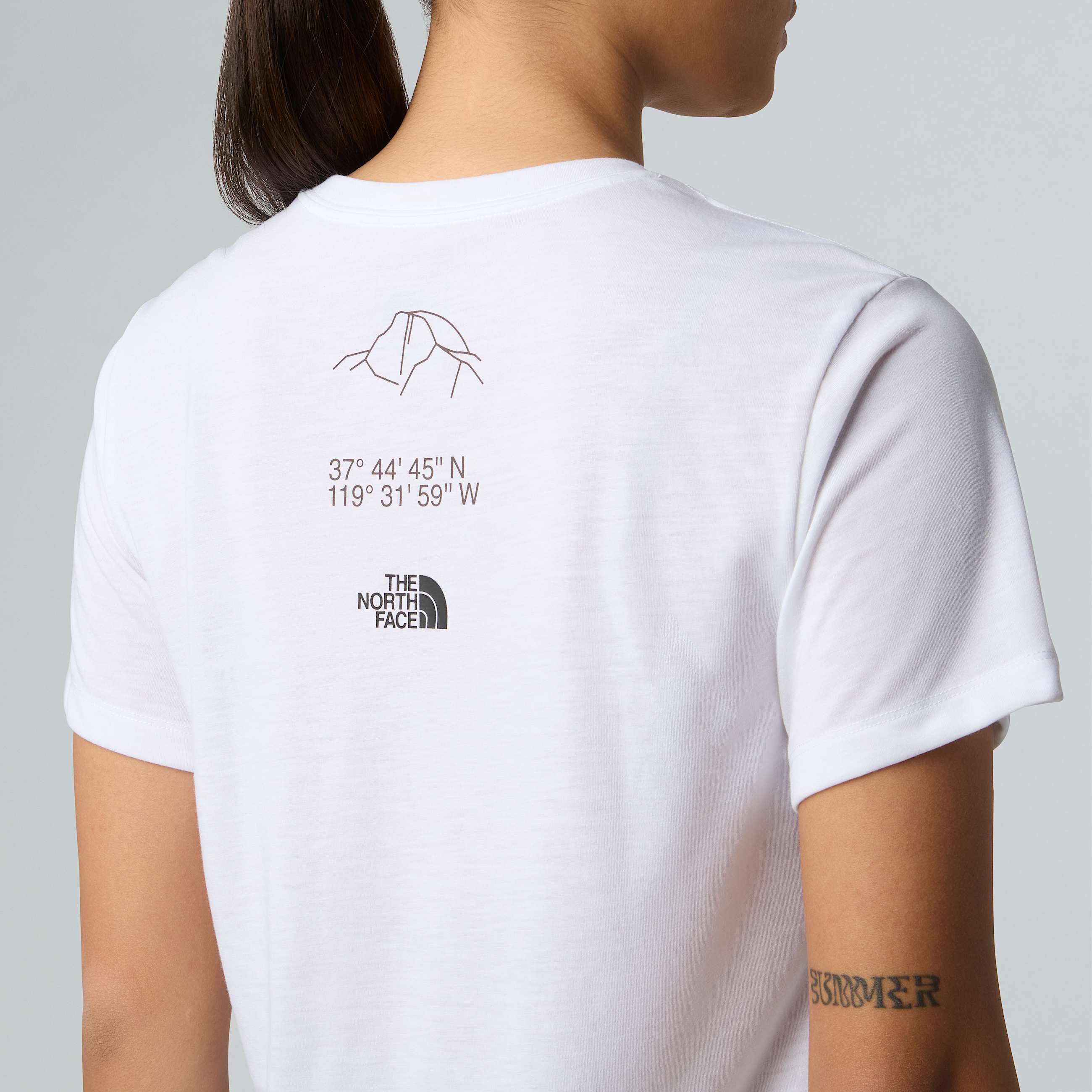 Womens Multiple Placement Graphic TShirt TNF ALT8