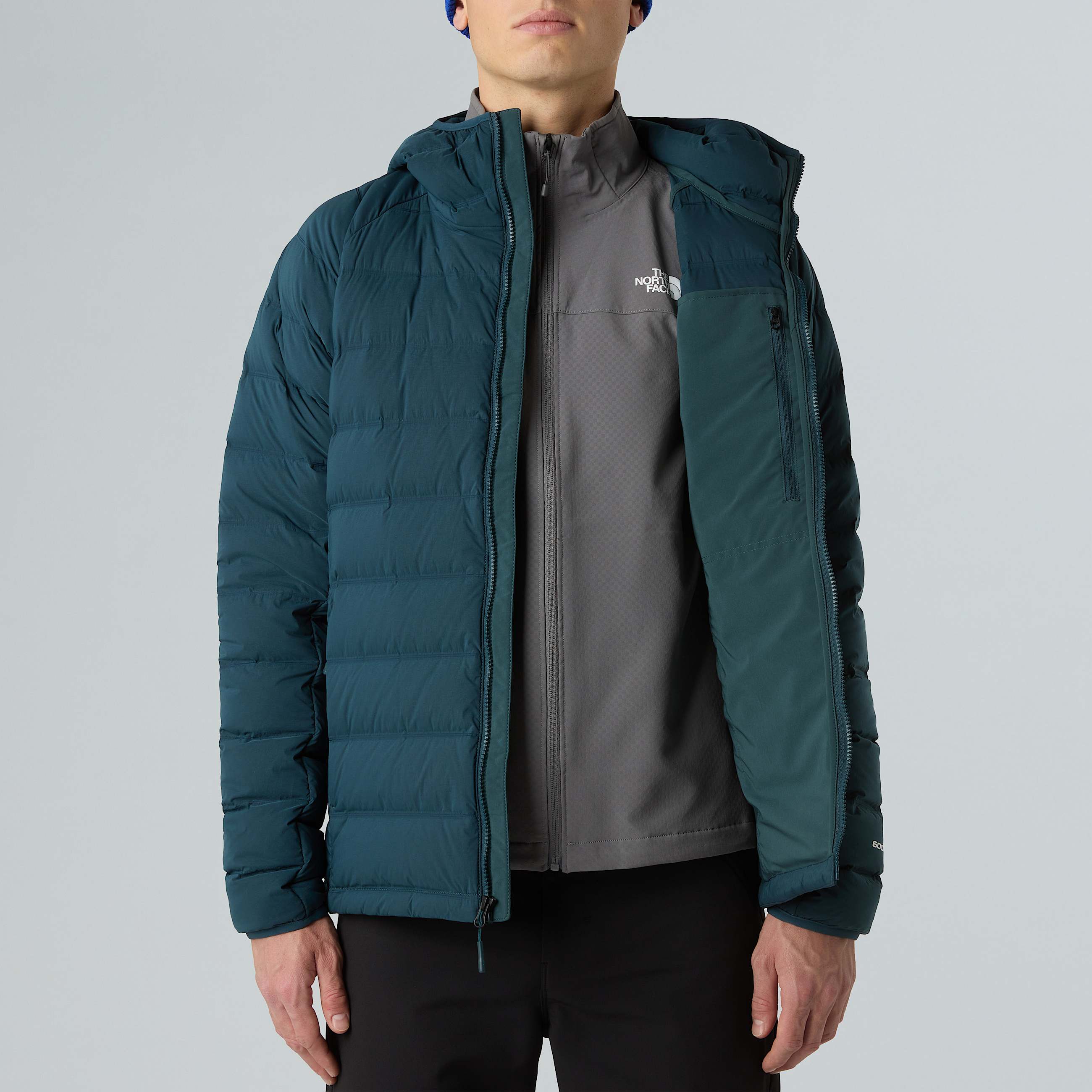 Veste  capuche en duvet stretch Abseil pour homme TNF ALT10