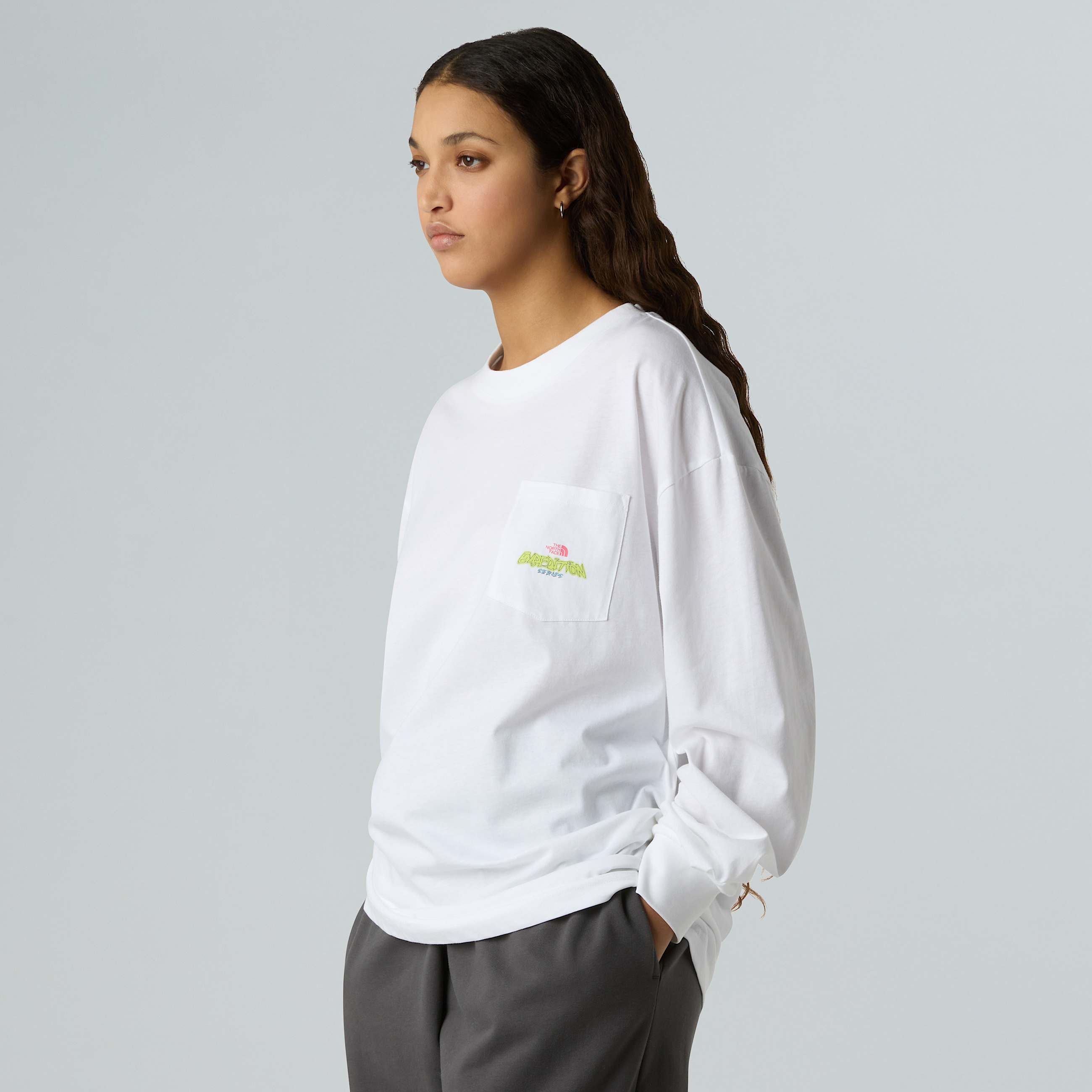 Expedition Celebration LangarmShirt in Oversize in Unisex TNF ALT10