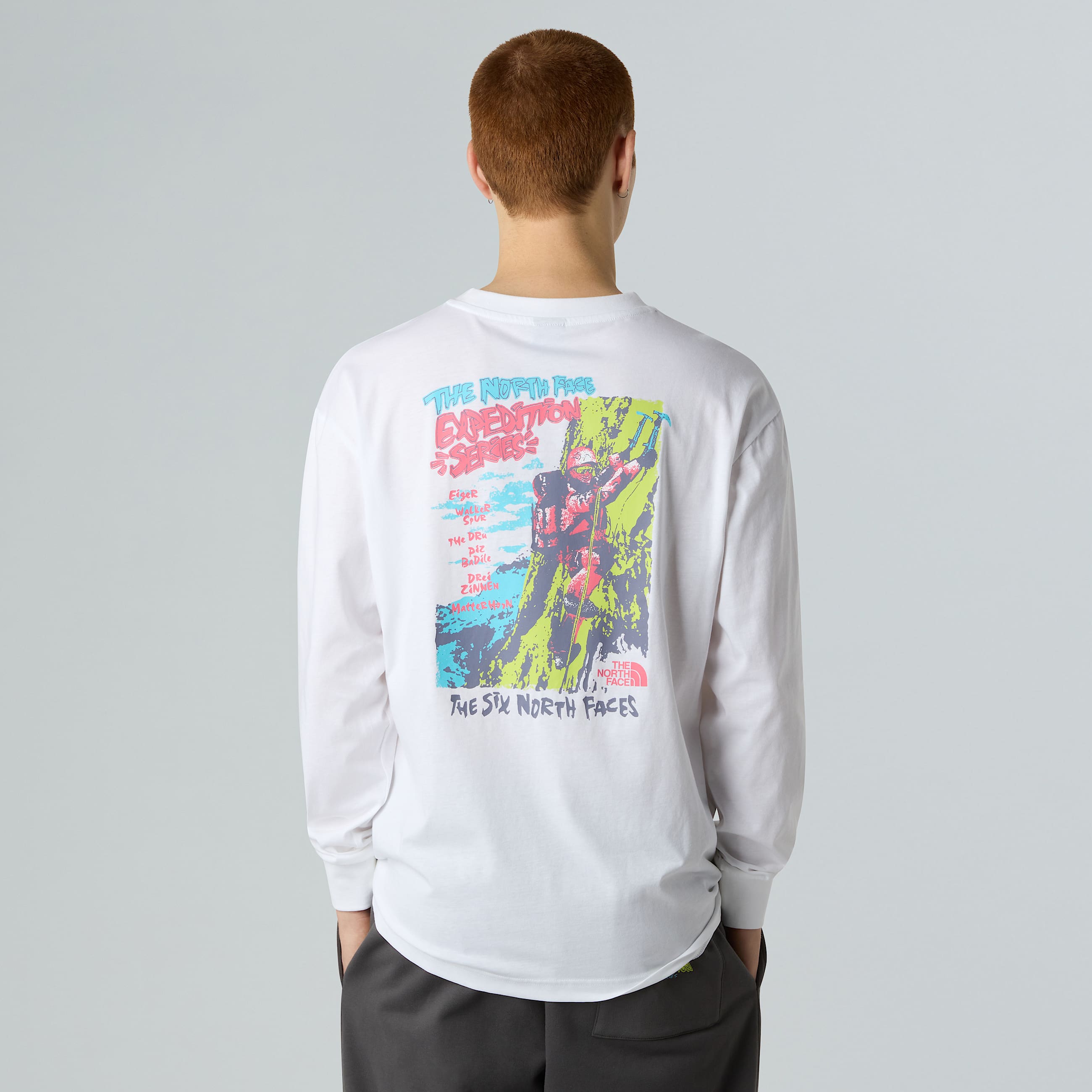 Expedition Celebration LangarmShirt in Oversize in Unisex TNF ALT4