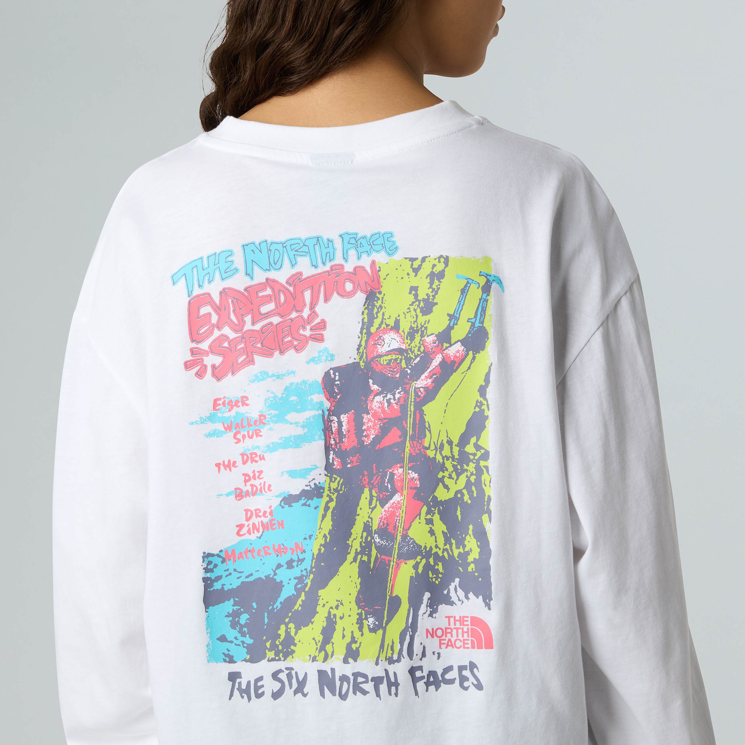 Expedition Celebration LangarmShirt in Oversize in Unisex TNF ALT12