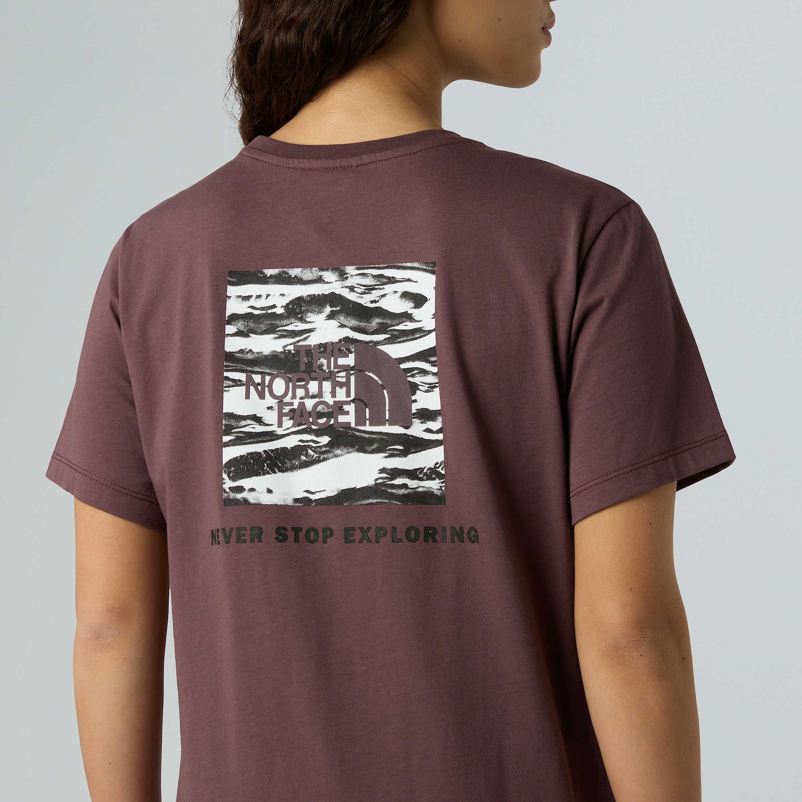 Camiseta holgada NSE Box Edge Of Light Infill para mujer TNF ALT8