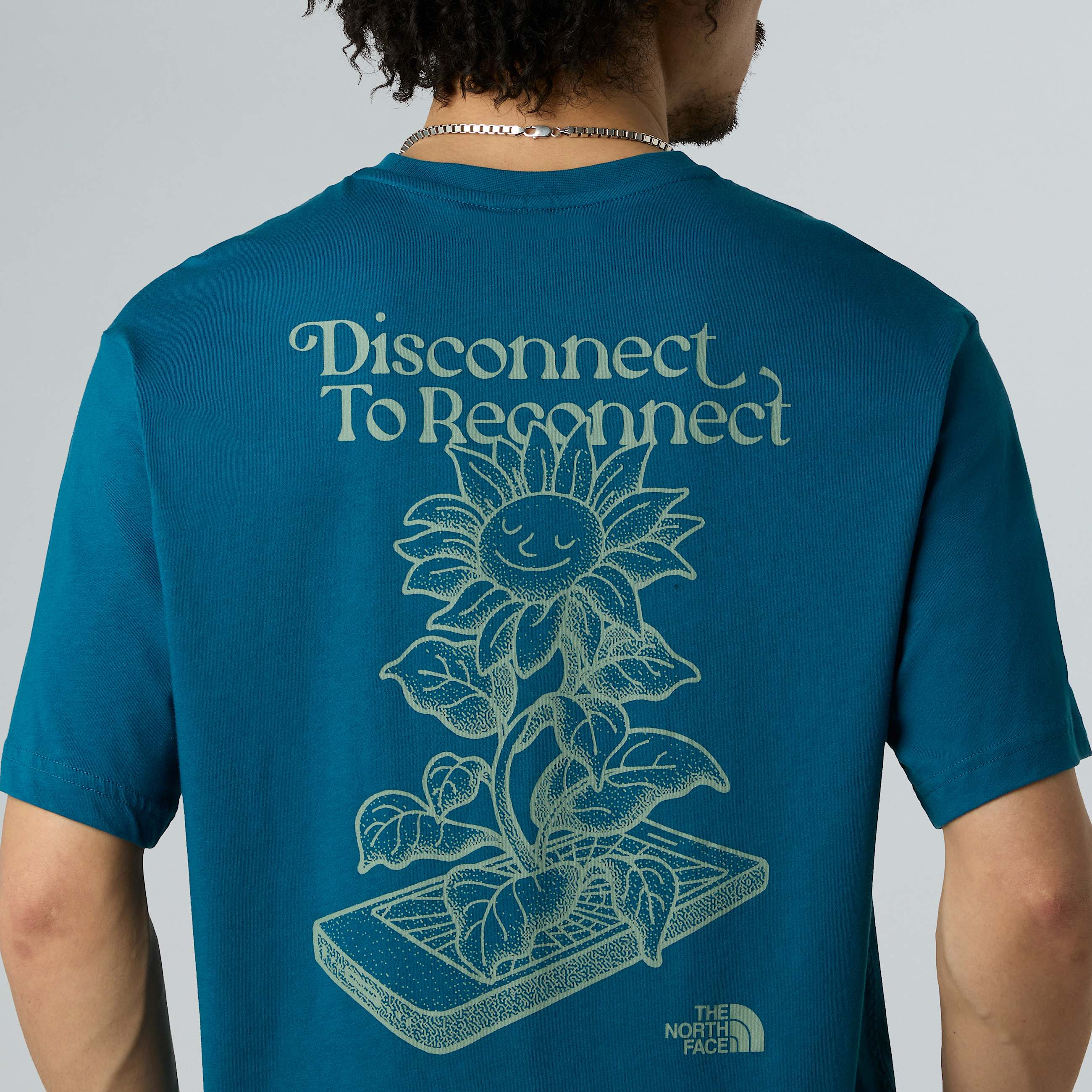 Connect relaxt geschnittenes TShirt mit Grafik in Unisex TNF ALT8