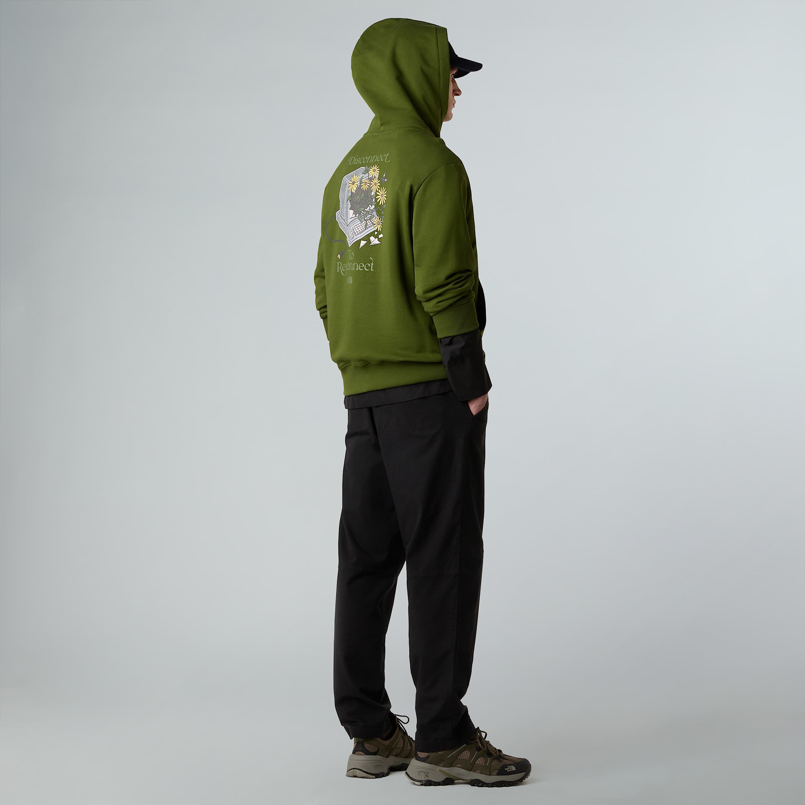 Unisex Connect Relaxed Graphic Hoodie TNF ALT6