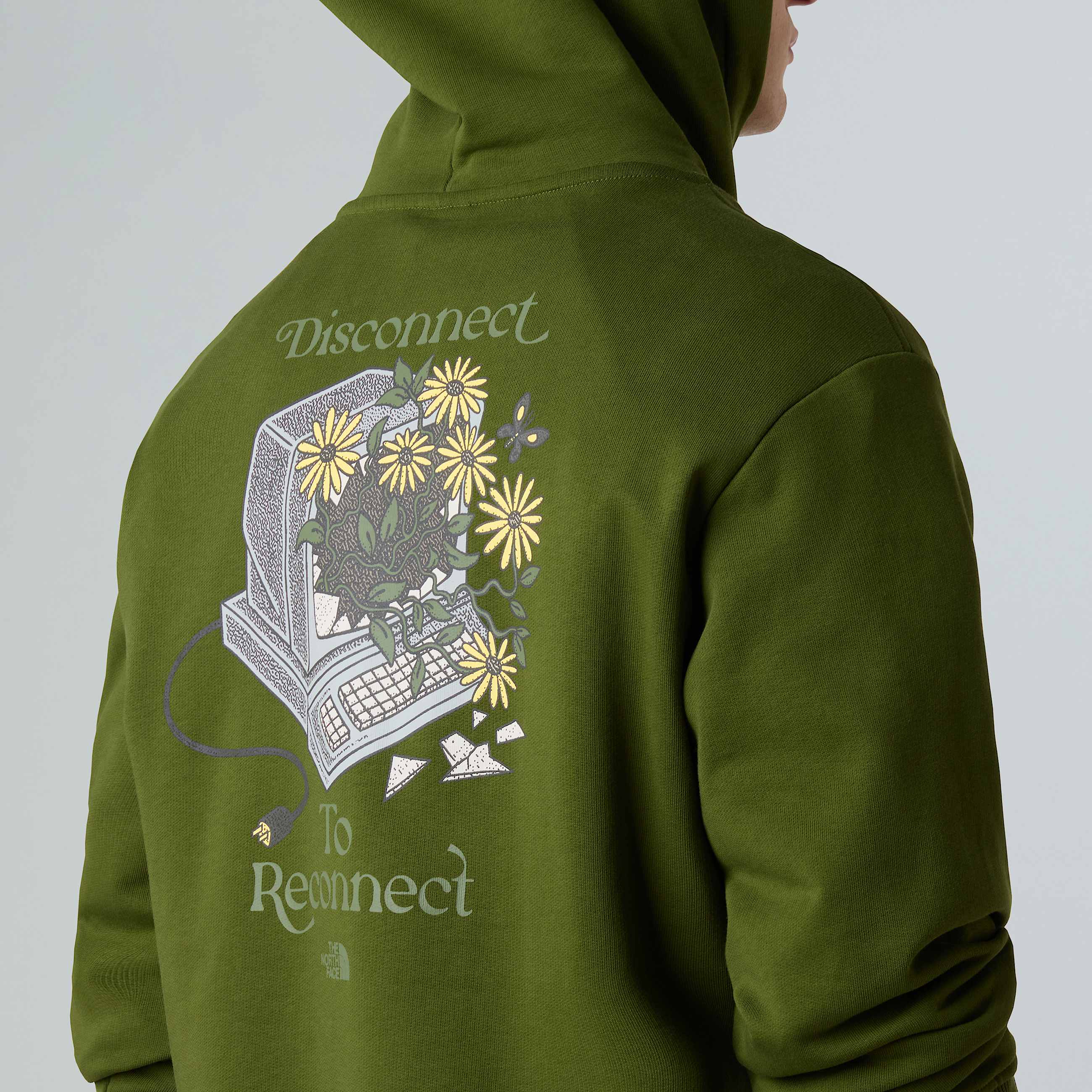 Unisex Connect Relaxed Graphic Hoodie TNF ALT8