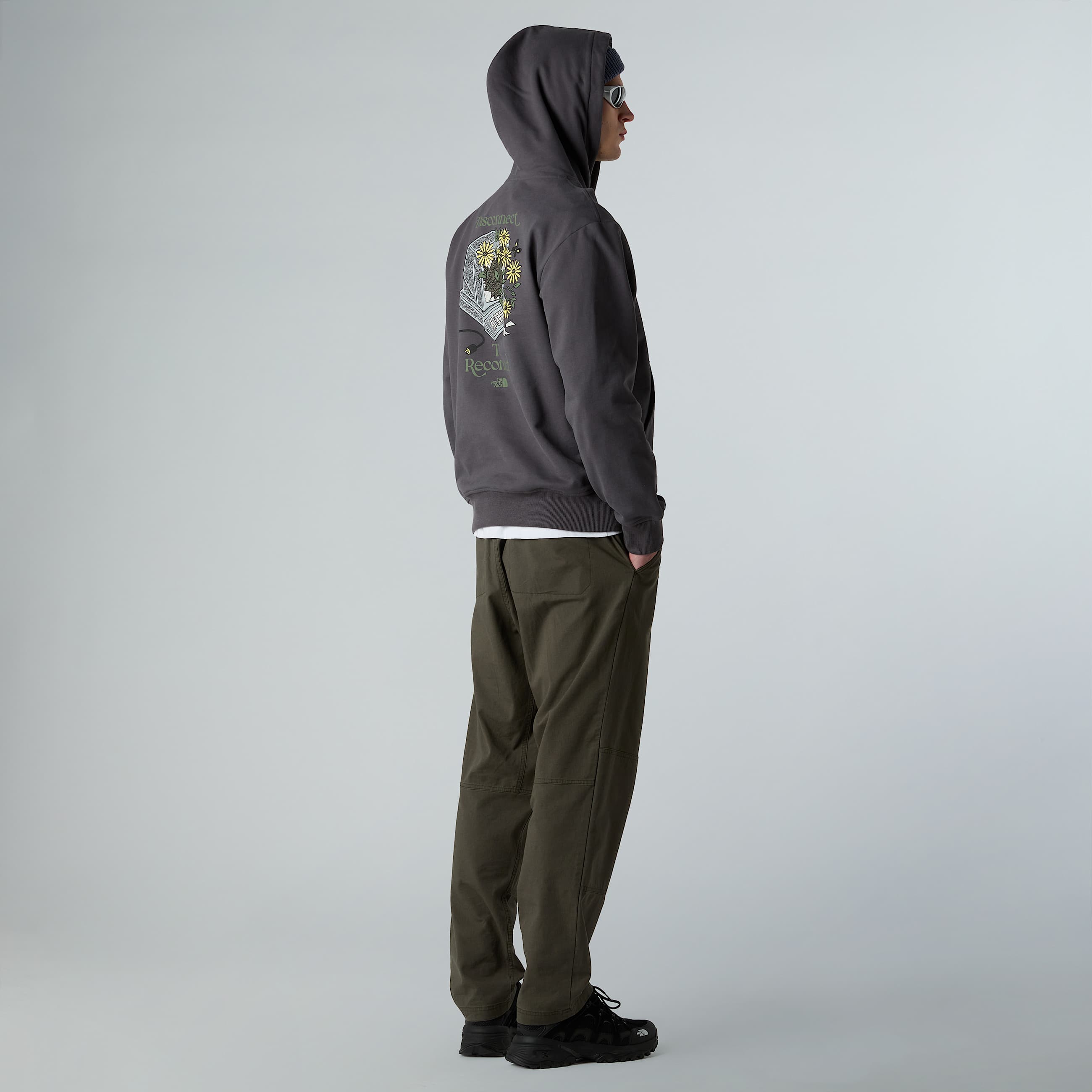 Luna bluza z kapturem i grafik unisex Connect TNF ALT6