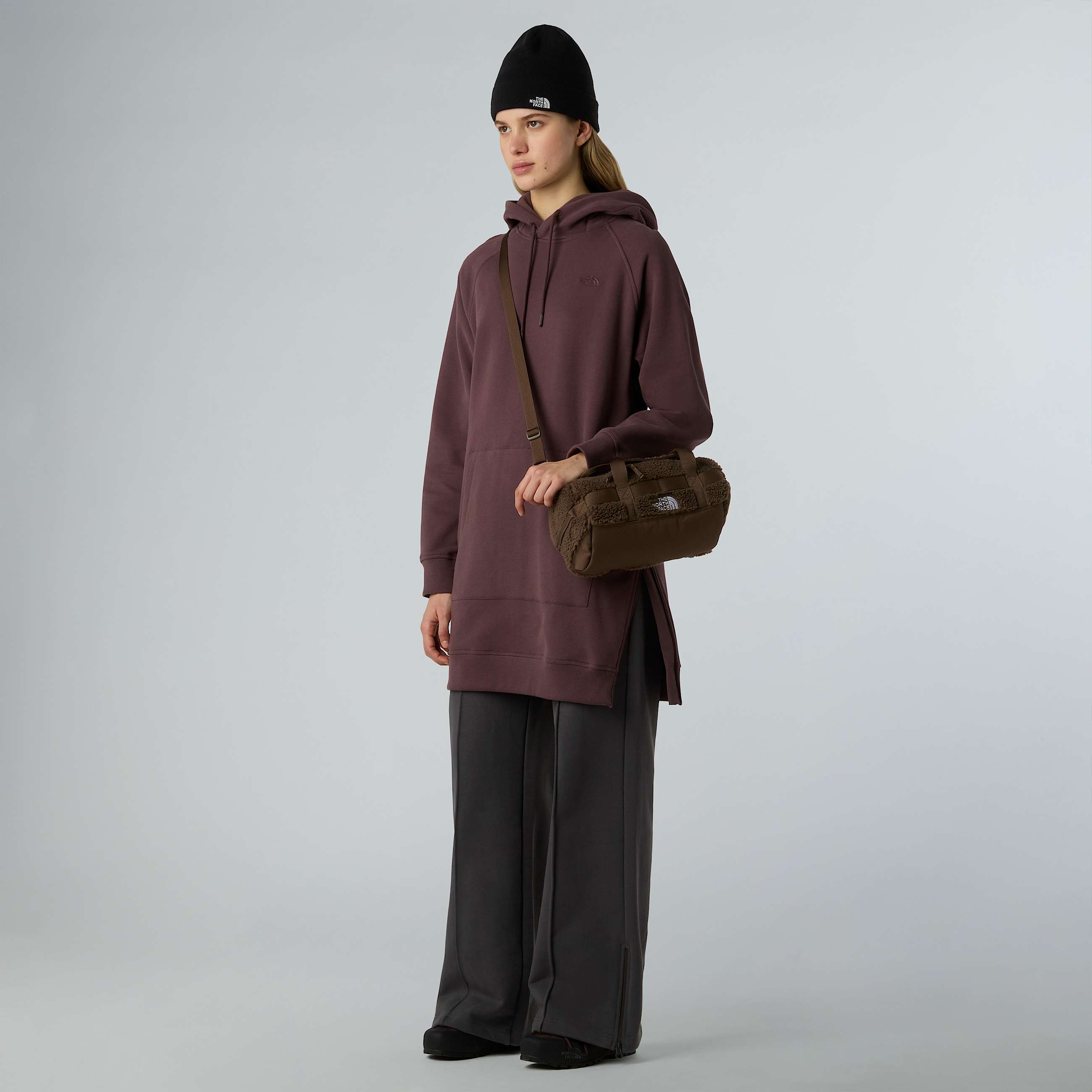 Vestido holgado con capucha para mujer TNF ALT5