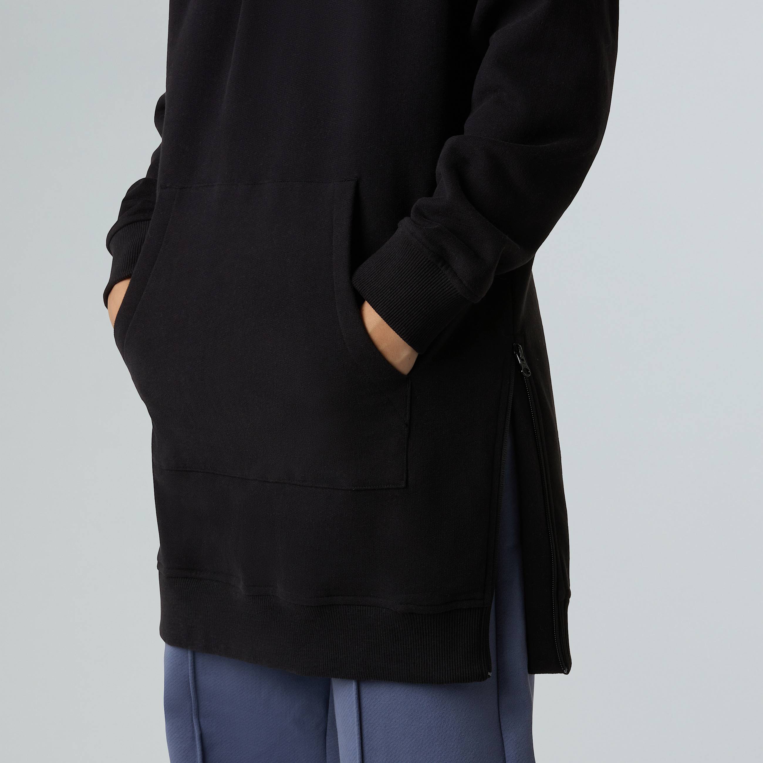 Relaxt geschnittenes KapuzenKleid fr Damen TNF ALT9