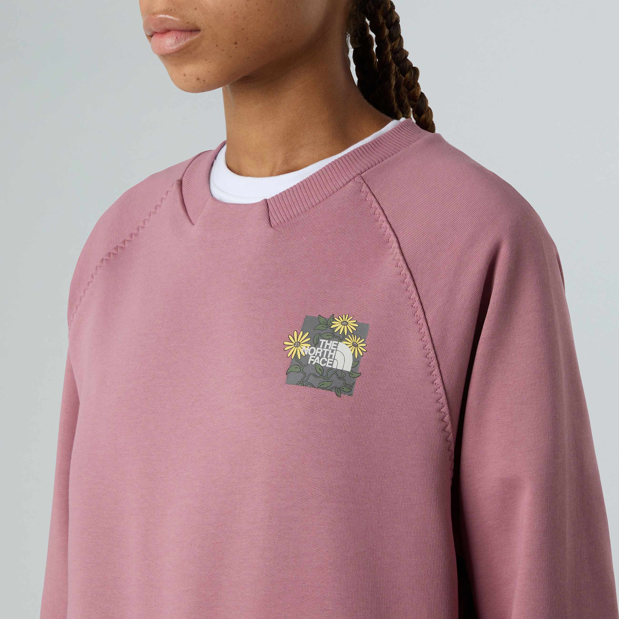 Connect Relaxed Graphic Sweatshirt W TNF ALT7