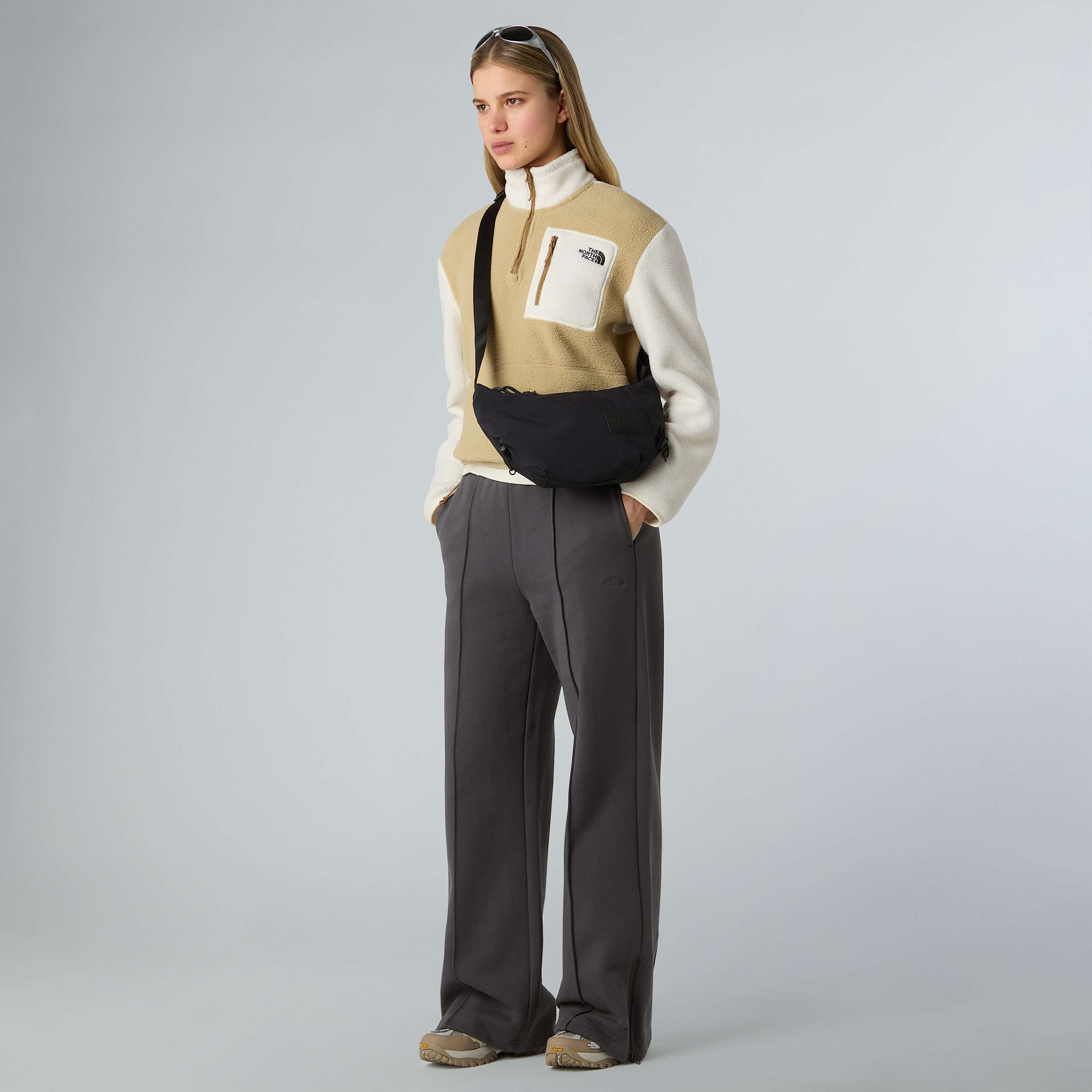 Yumiorifleecejas met kwartrits voor dames TNF ALT5