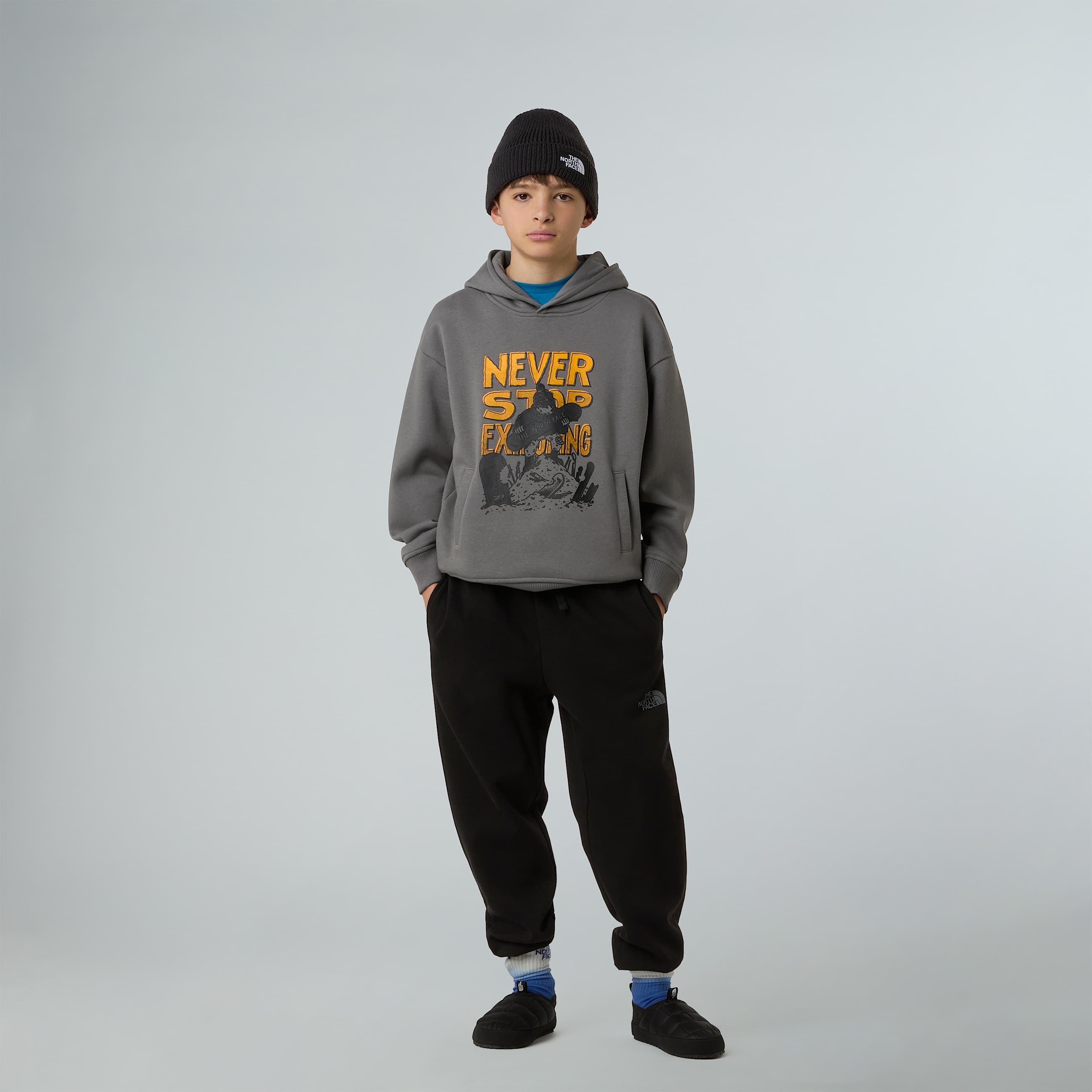 Sports Kapuzenpulli mit Grafik in Oversize fr Jungen TNF ALT5