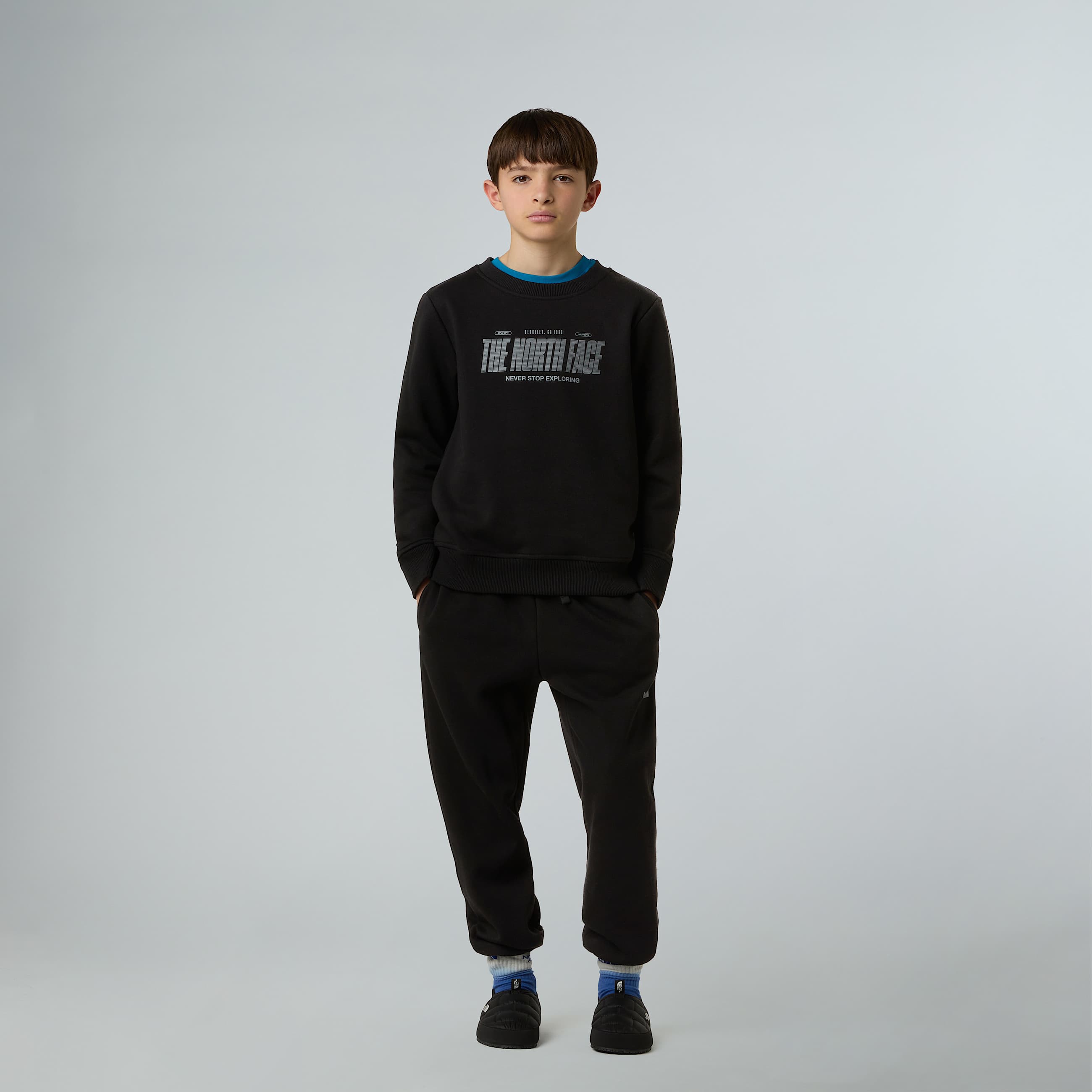 Boys Reflective Logo Joggers TNF ALT5