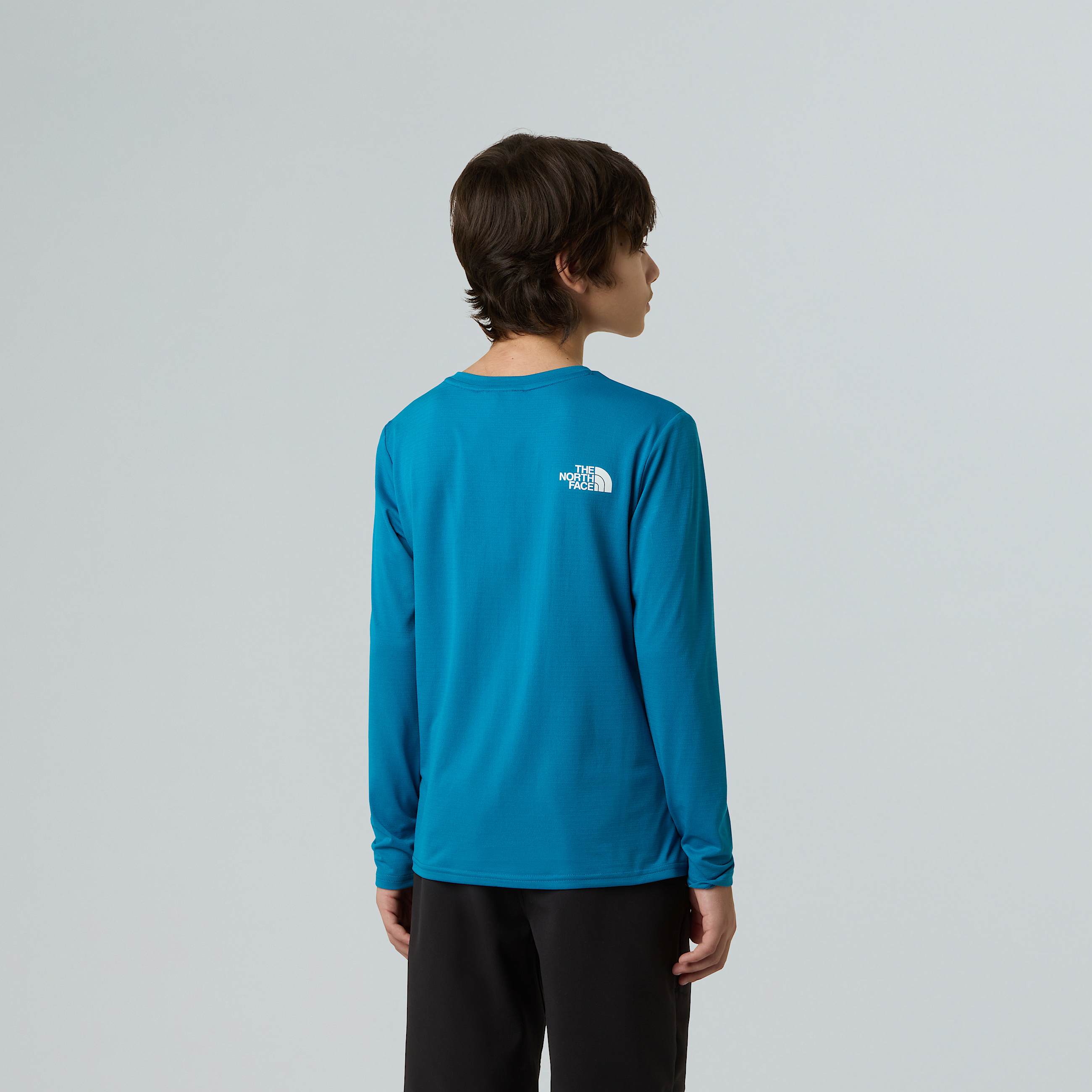 247 Tshirt met lange mouwen voor tieners TNF Dusk Blue ALT6